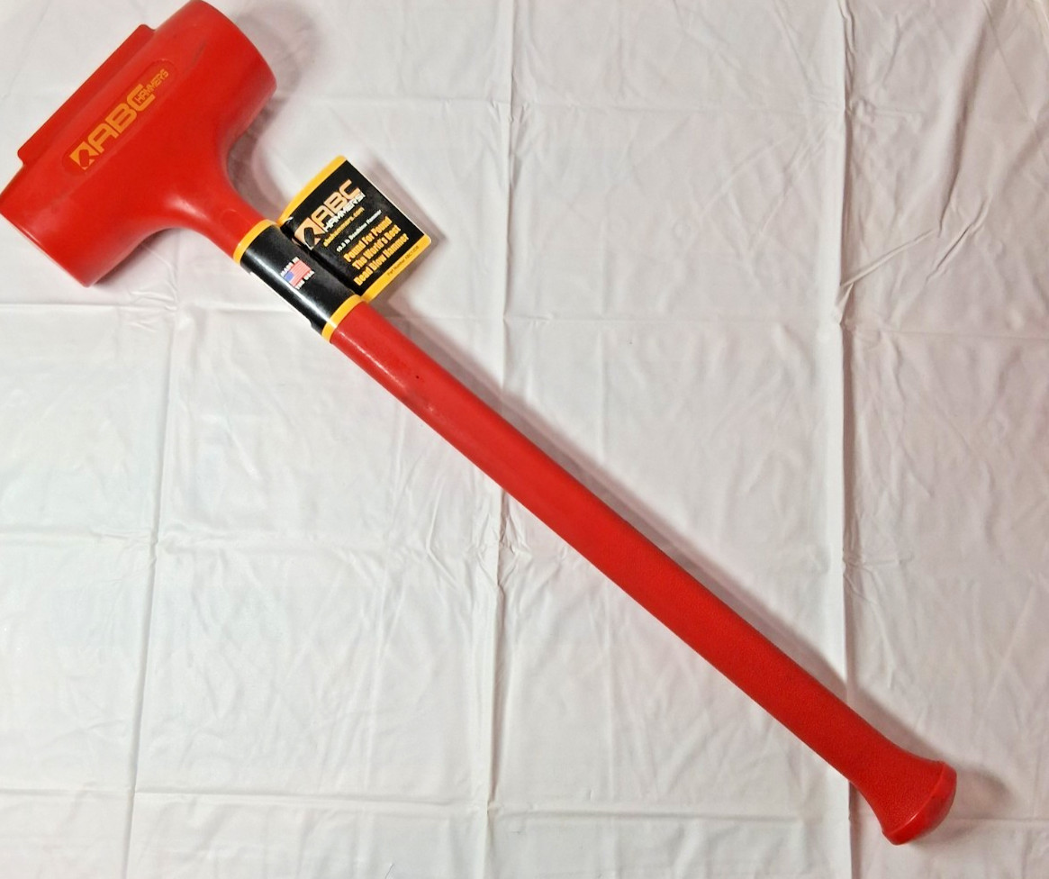 ABC Hammers Polyurethane Dead Blow Hammer 10.5Lb Steel Reinforced ABC12DB