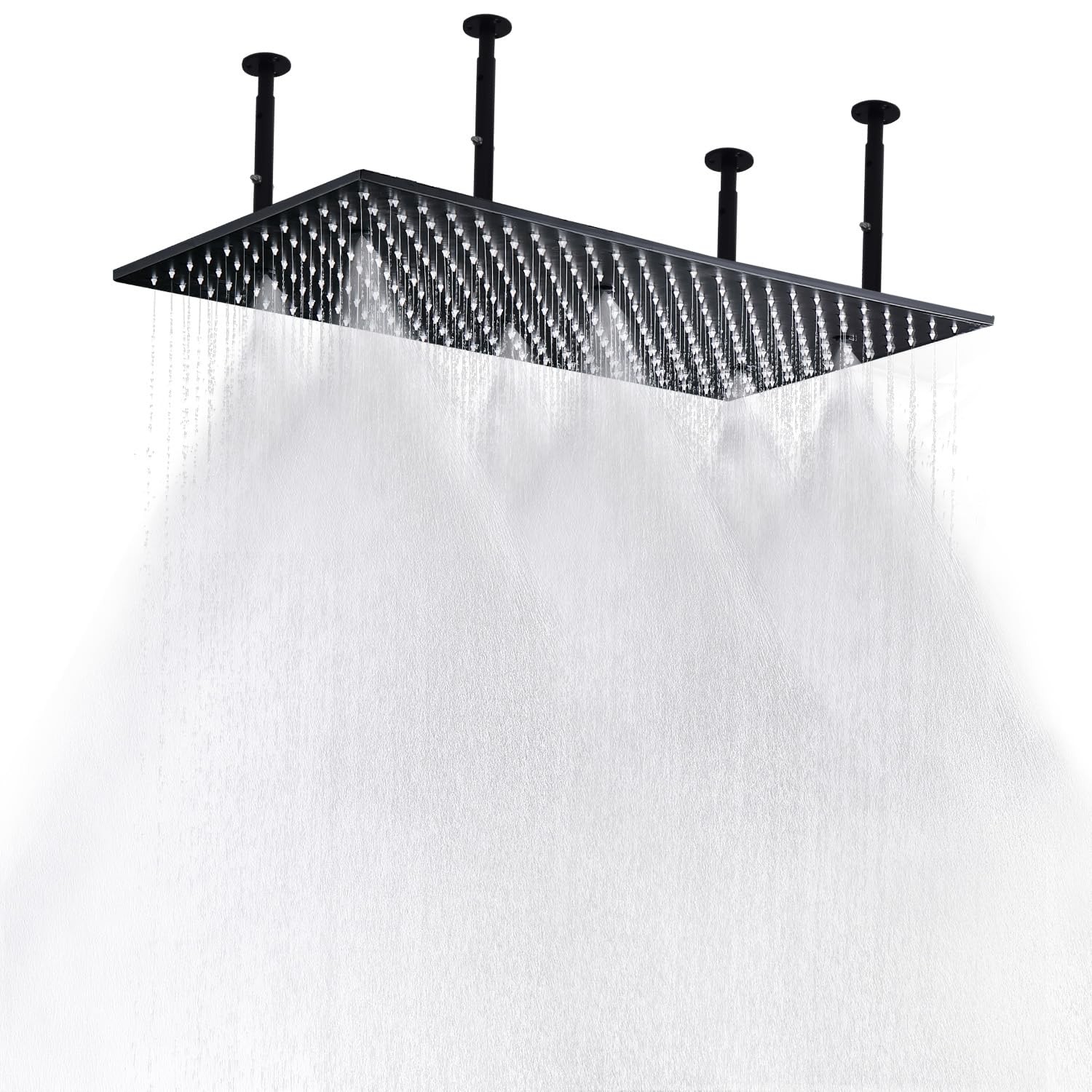 HOMEDEC 2-Functions Luxury High Pressure Rain Shower Head, 16\