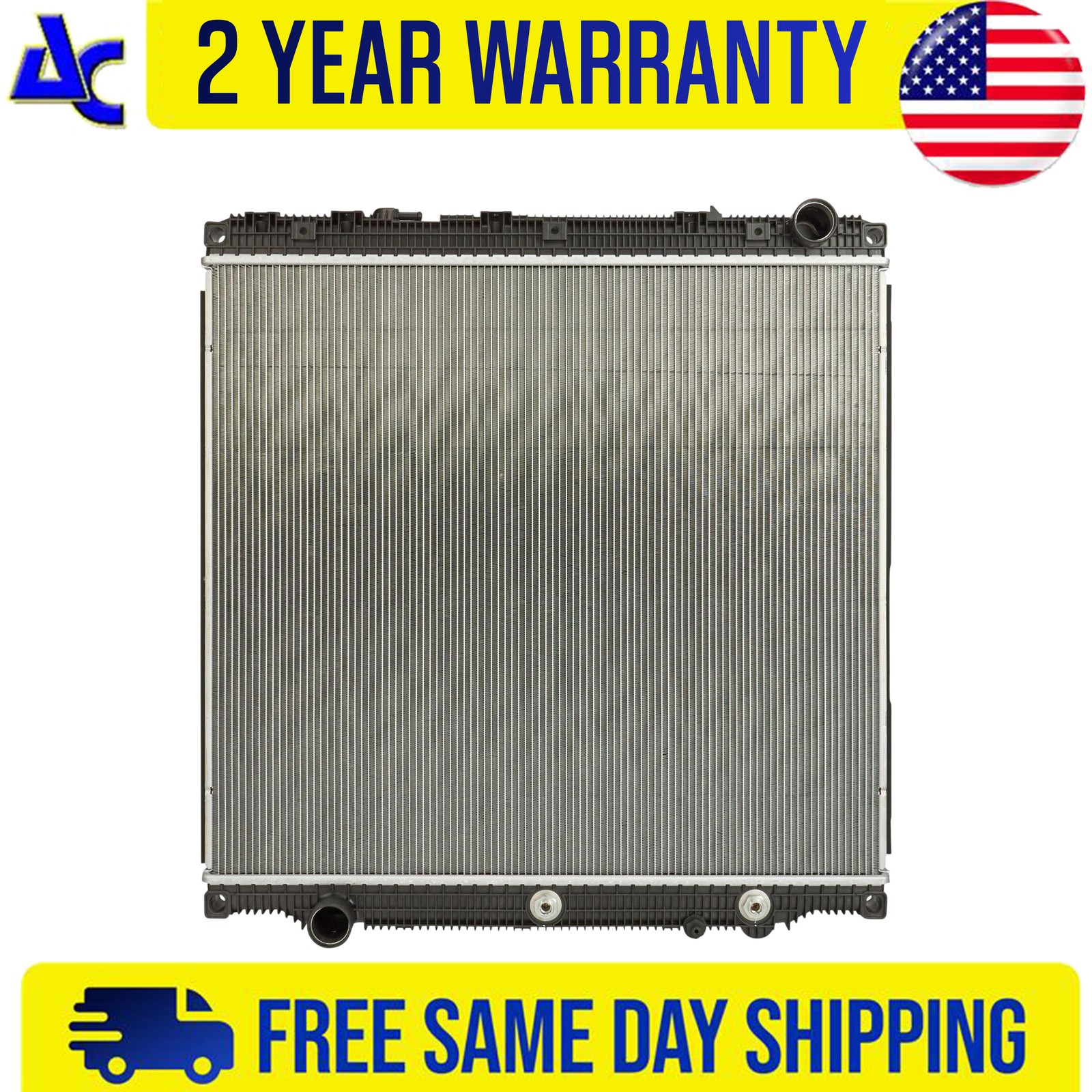 New Radiator For 18-21 Freightliner Cascadia 12.8L 15.6L 14.8L