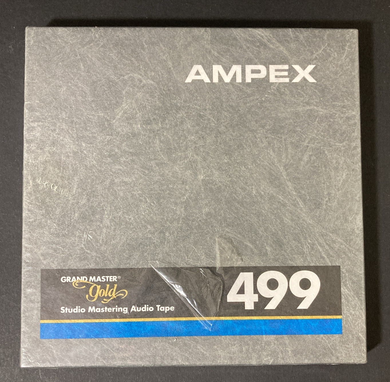 Ampex 499 | Grandmaster Gold Studio Mastering Audio Tape