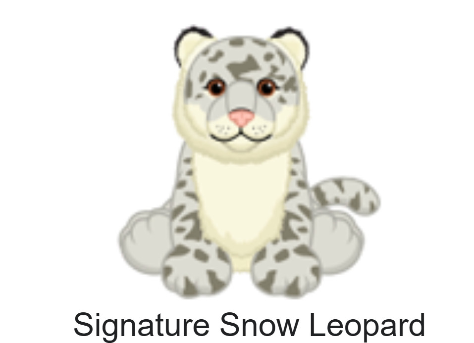 WEBKINZ- Signature Snow Leopard *Virtual Code ONLY for Webkinz Classic