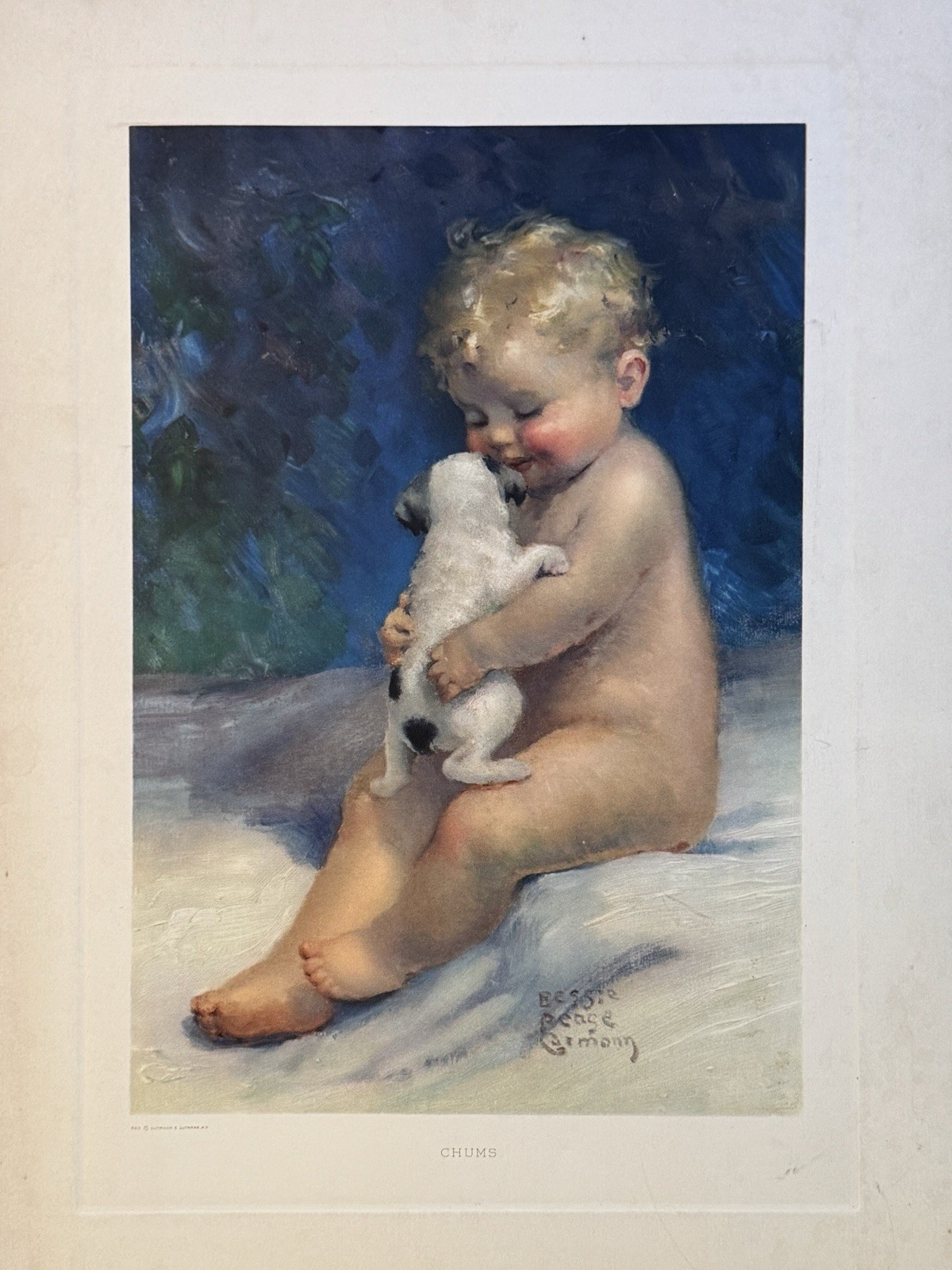 Vintage Antique Bessie Pease Gutmann Print \