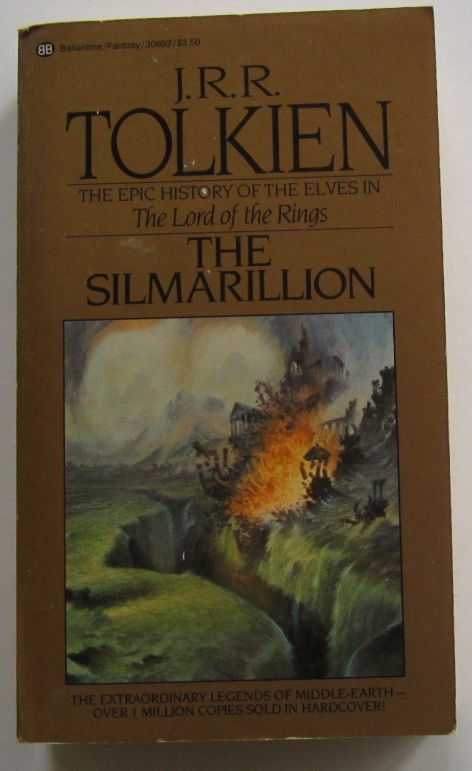 The Silmarillion (Middle-earth Universe) J.R.R. Tolkien PB 2nd Ballantine 1982