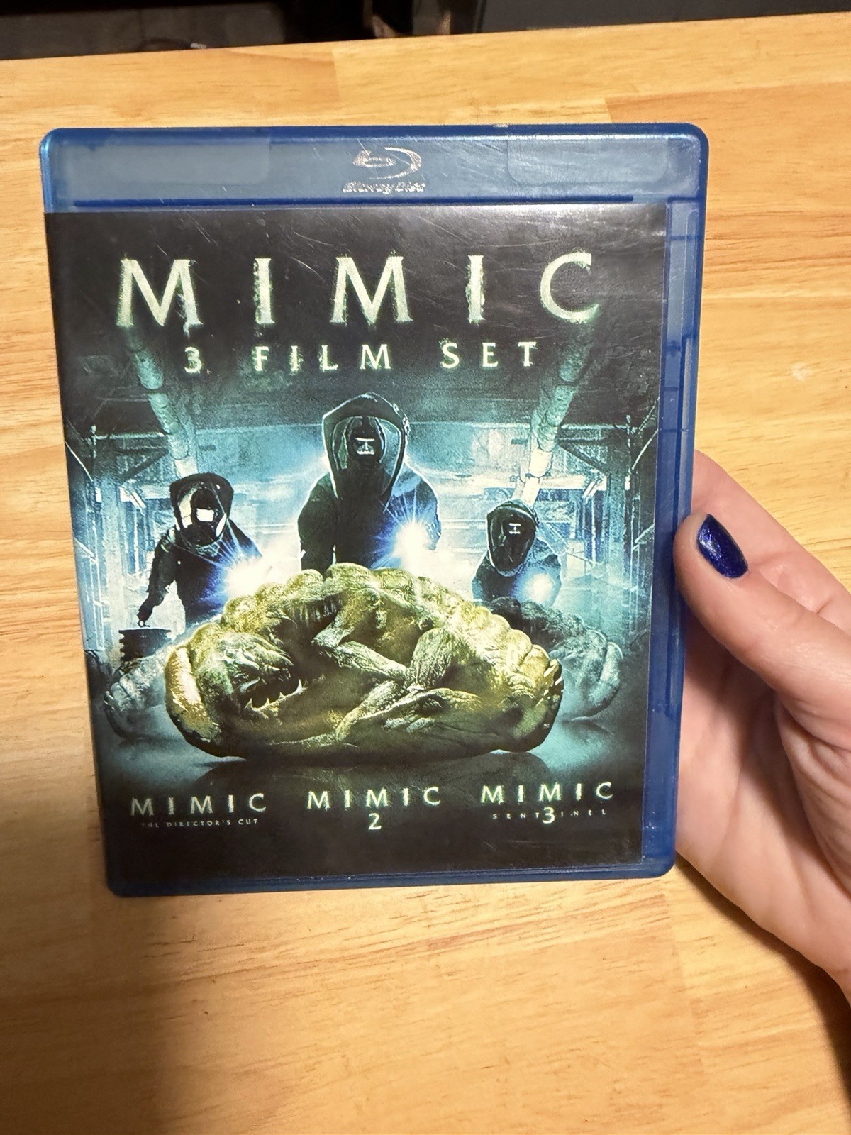Miramax Mimic 3 Film Set Blu-ray Director\'s Cut del Toro Sorvino R 112 Min