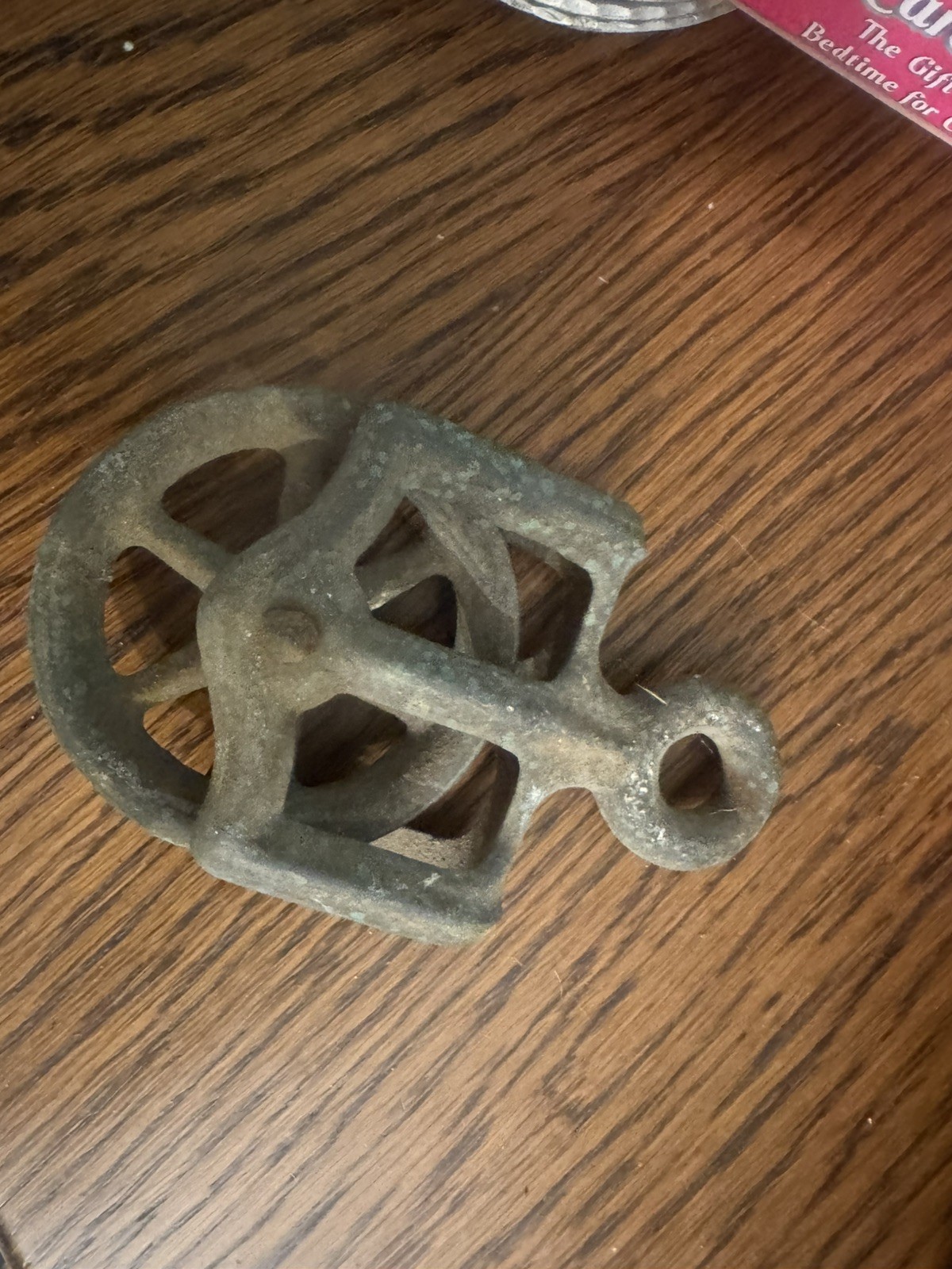 Antique Cast Iron Pulley Antique Cast Iron Pulley