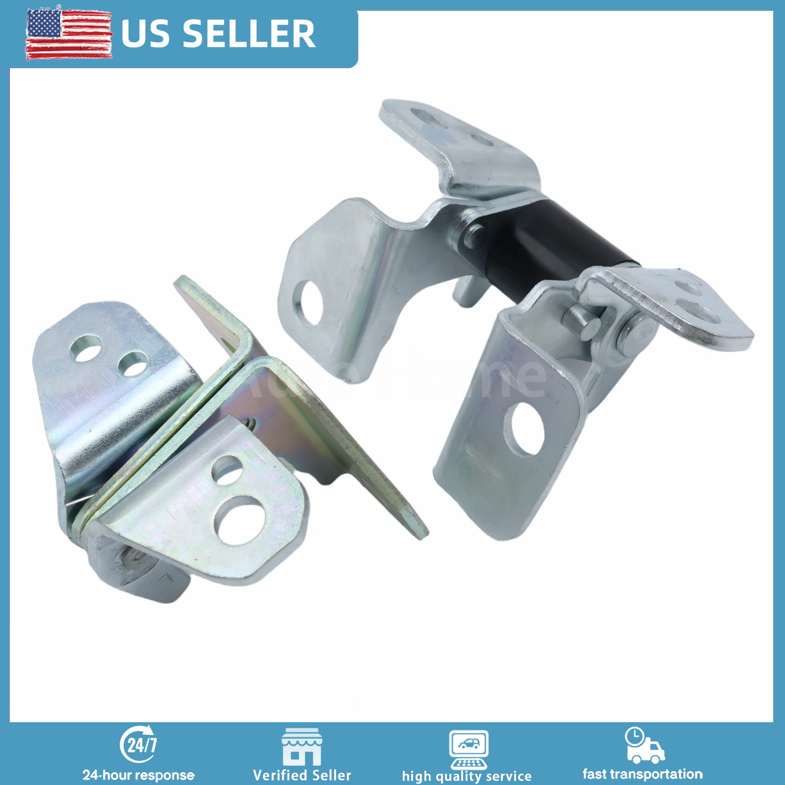 55113665AI For Chrysler 300 Driver's Side Front Door Hinges Upper & Lower 13-23