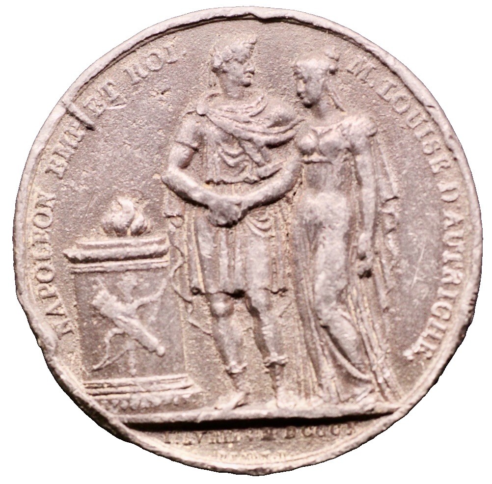 France Napoleon Medal 1810 NAPOLEON EMP. AND KING\