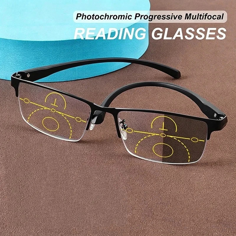 German Intelligent Color Progressive Auto Focus Reading Glasses See More Clearly German Intelligent Color Progressive Auto Focus Reading Glasses See More Clearly