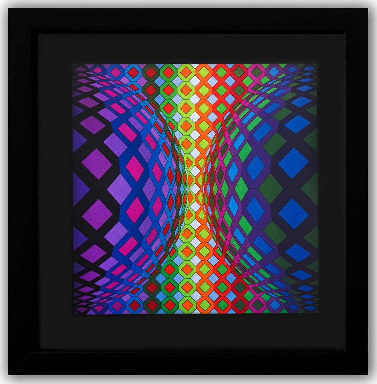 Victor Vasarely- Heliogravure Print 