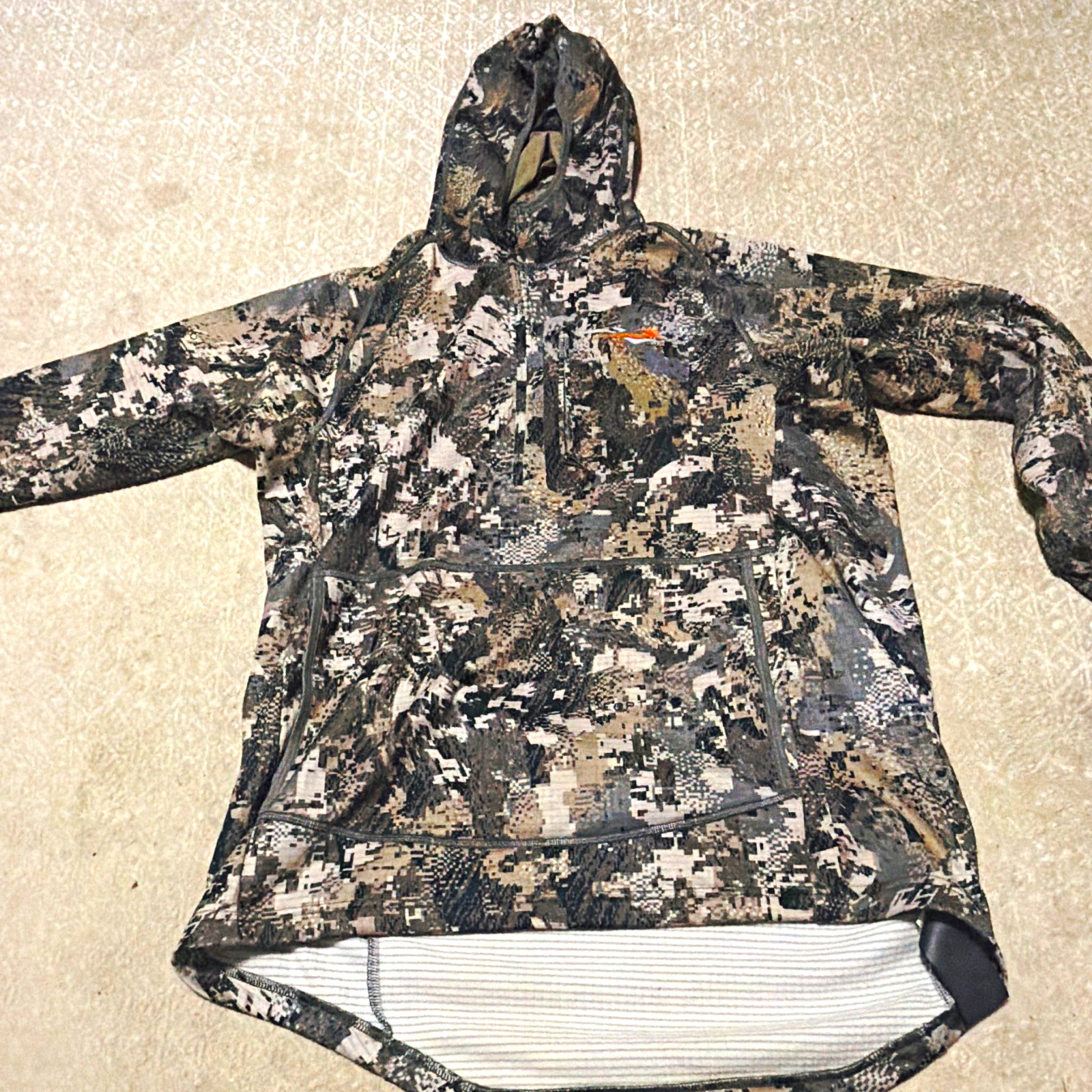 SITKA Men\'s XL Multicolor Camo Hunting Hoodie Long Sleeve Polyester