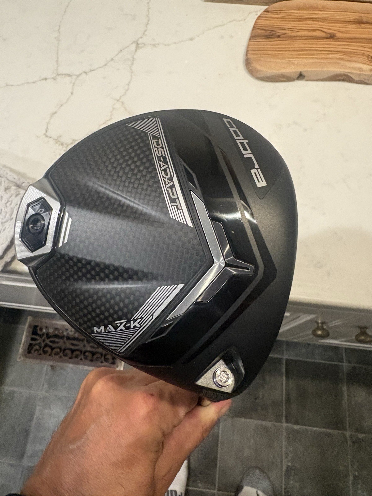 Cobra DS Adapt Max K Driver 10.5 - Denali Stiff w/ Headcover