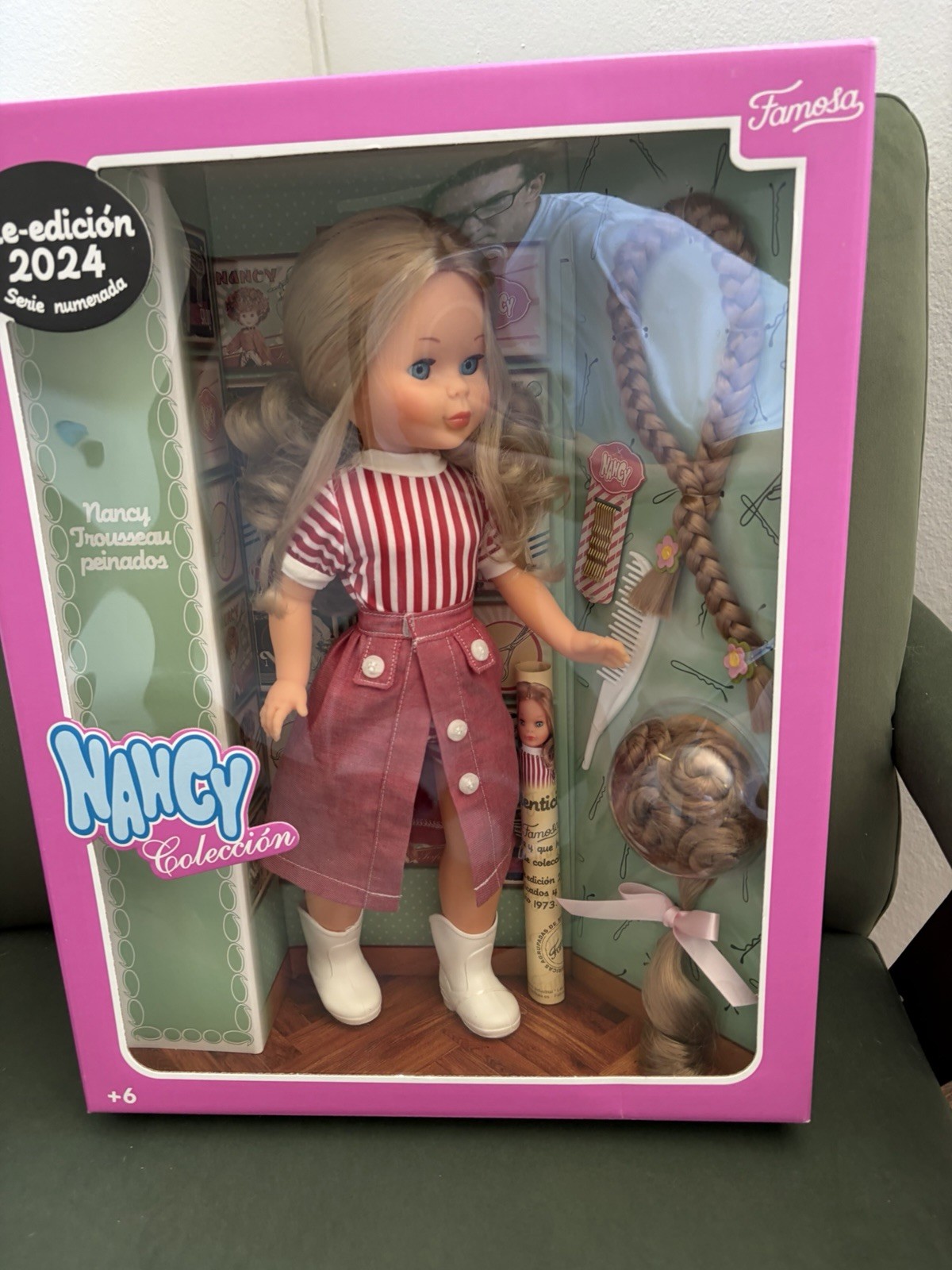 Nancy Famosa Doll ,Nancy Vintage Reproduction Collection , New In Box Nancy Famosa Doll ,Nancy Vintage Reproduction Collection , New In Box
