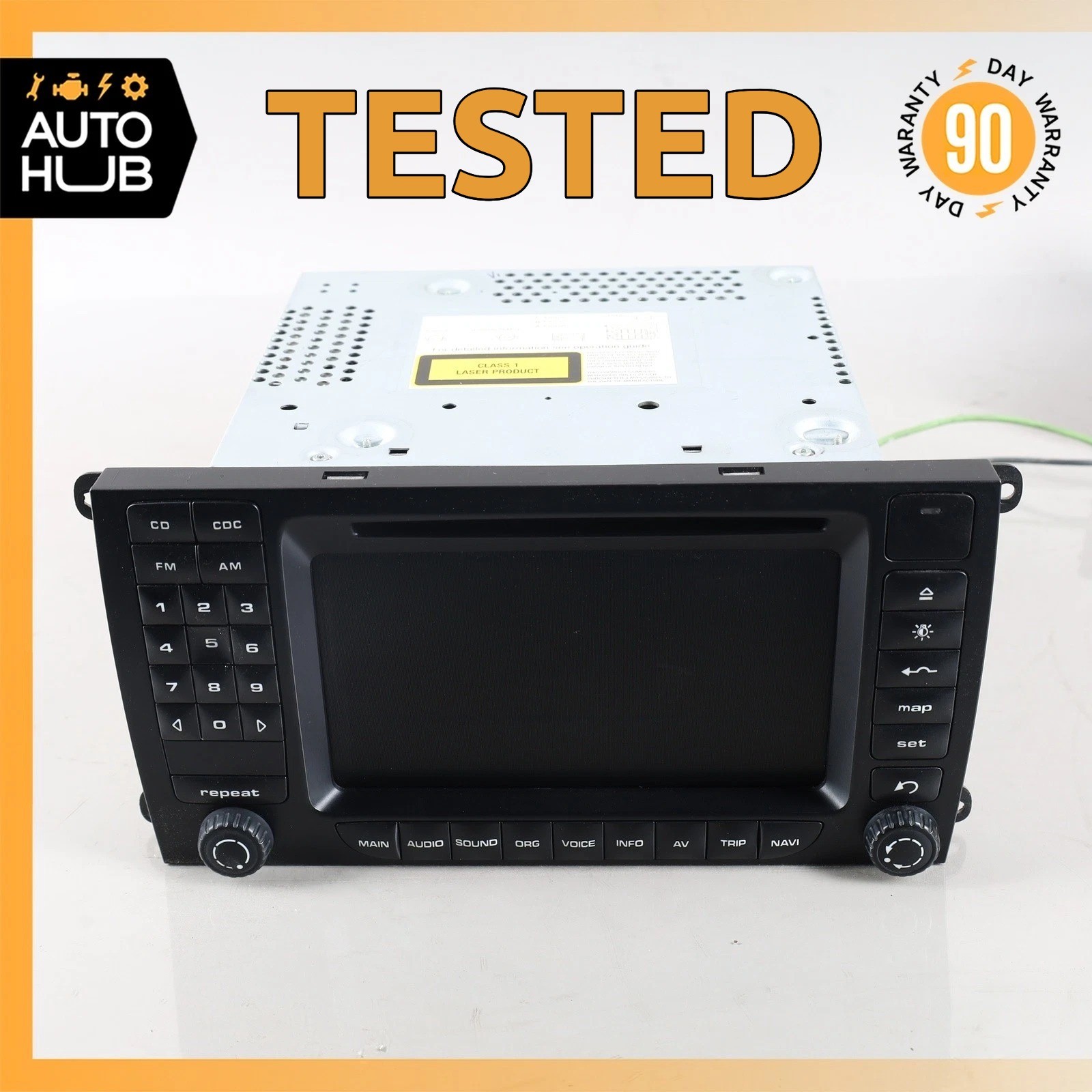 03-06 Porsche Cayenne 955 Command Head Unit Navigation Radio OEM