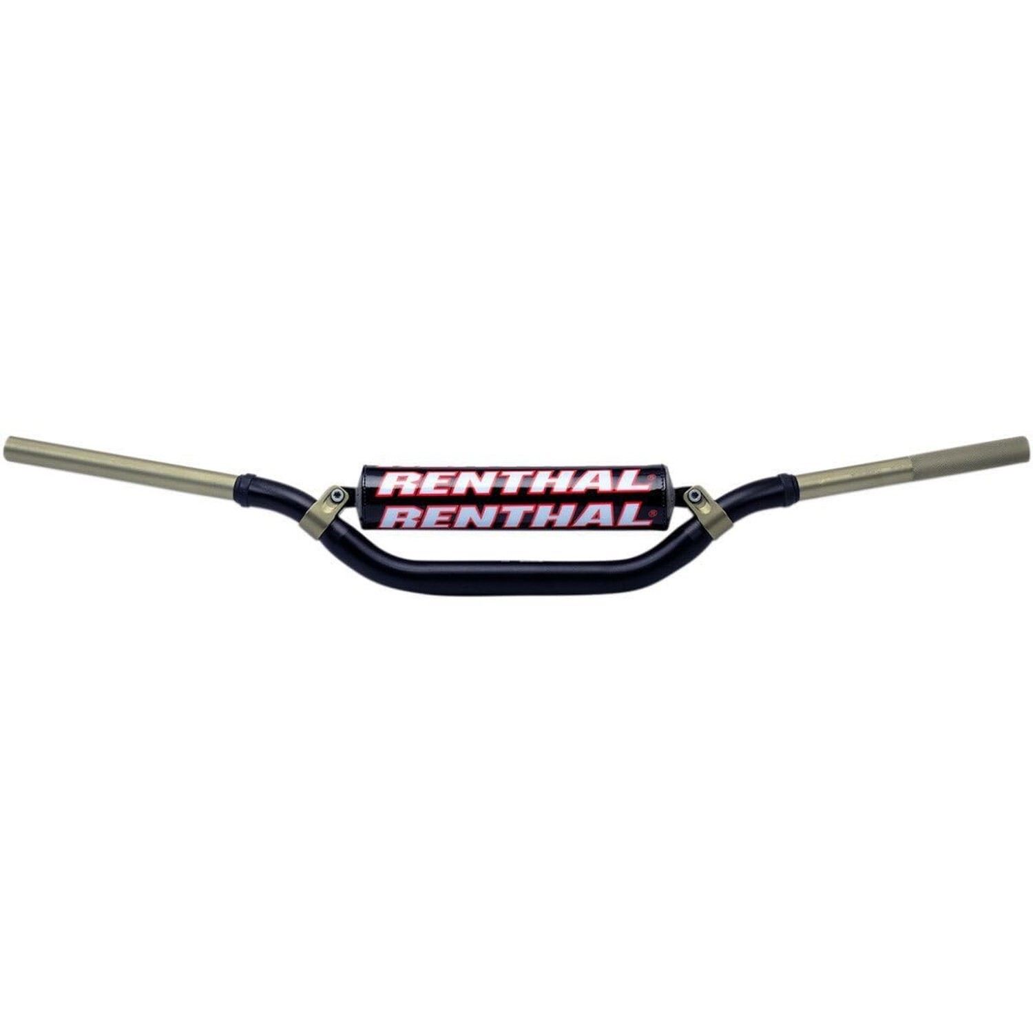 Renthal 997-01-BK-02-185 Twinwall Black 1-1/8\ Renthal 997-01-BK-02-185 Twinwall Black 1-1/8\