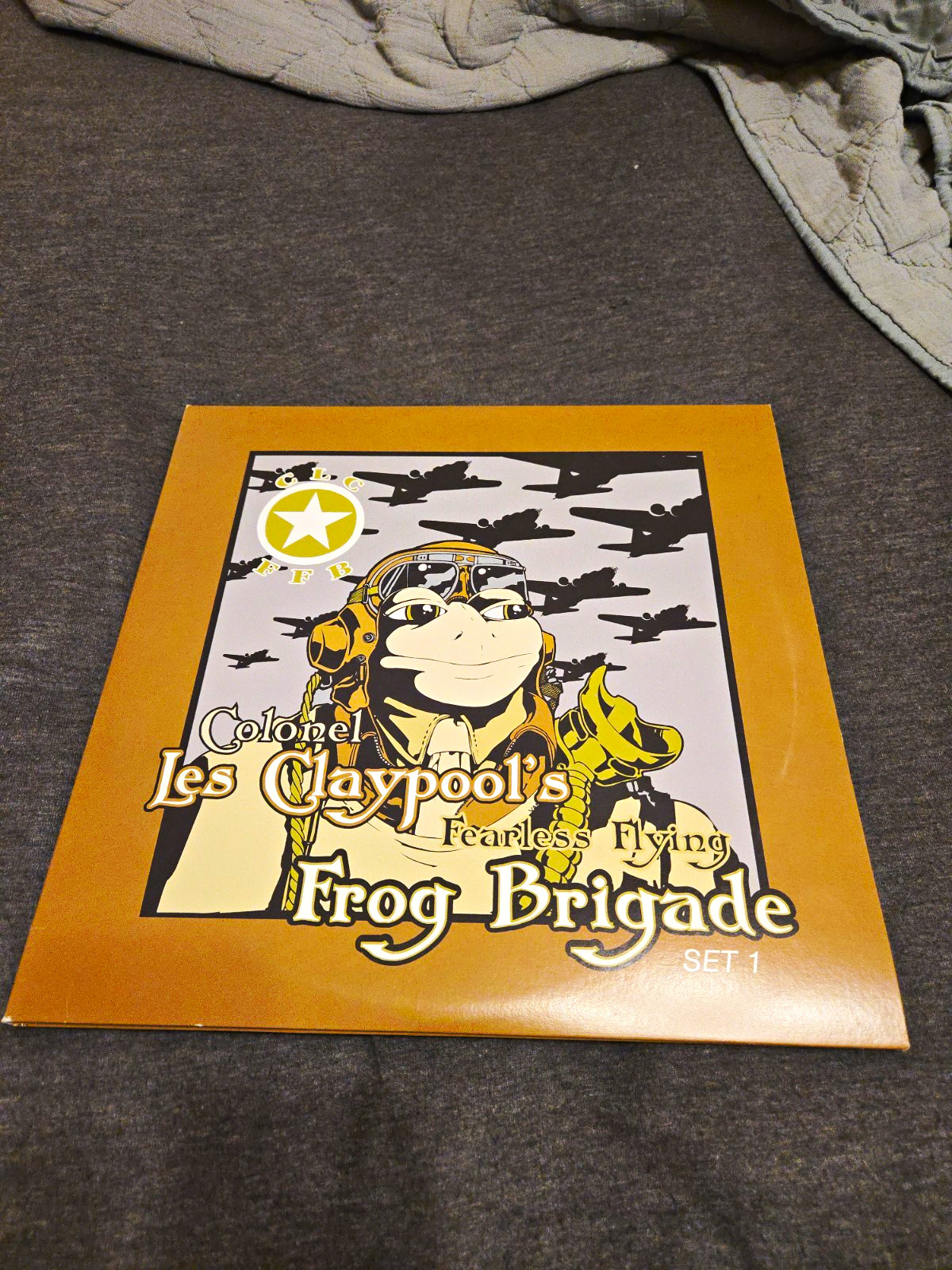 Colonel Les Claypool\'s Fearless Flying Frog Brigade Live Frogs Sets 1 & 2 Vinyl Colonel Les Claypool\'s Fearless Flying Frog Brigade Live Frogs Sets 1 & 2 Vinyl