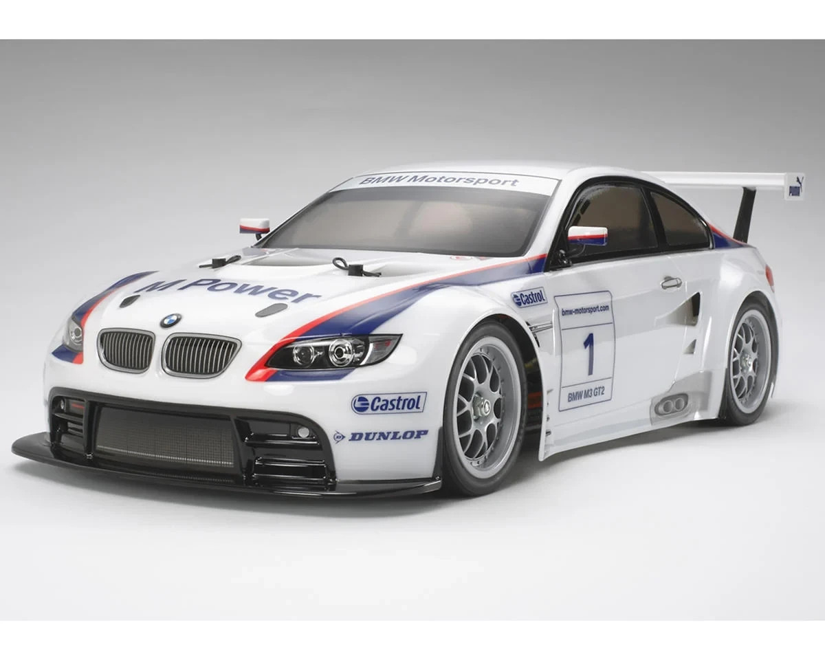 Tamiya BMW M3 GT2 2009 1/10 4WD Electric Touring Car Kit (Clear) TT-01E TAM58449
