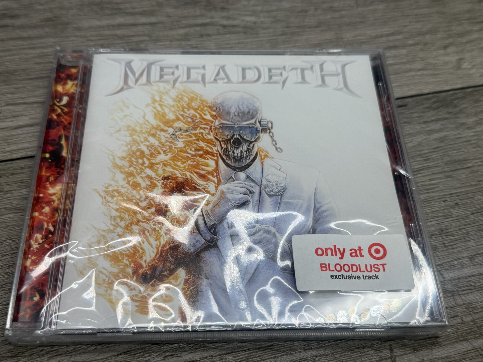 Megadeth Target Exclusive Bloodlust Self Titled Limited Edition  Bonus Tracks  