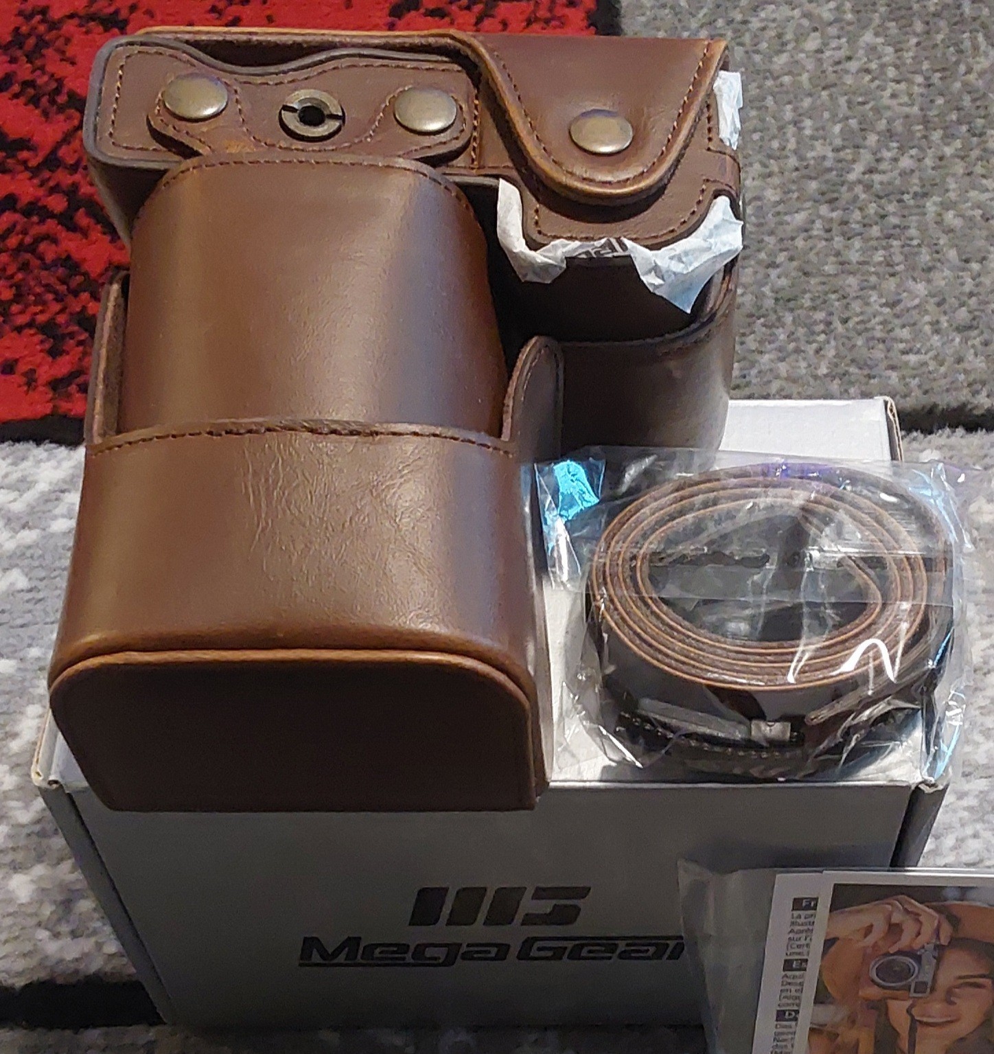 Mega Gear Top Grain Ever Ready Leather Camera Case Brown NWT🔥🔥🔥 Mega Gear Top Grain Ever Ready Leather Camera Case Brown NWT🔥🔥🔥