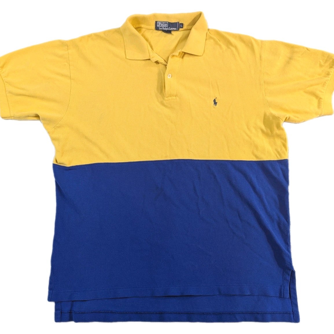 Vtg Polo Ralph Lauren Polo Shirt Men\'s Sz Lg Made In Malaysia Vtg Polo Ralph Lauren Polo Shirt Men\'s Sz Lg Made In Malaysia