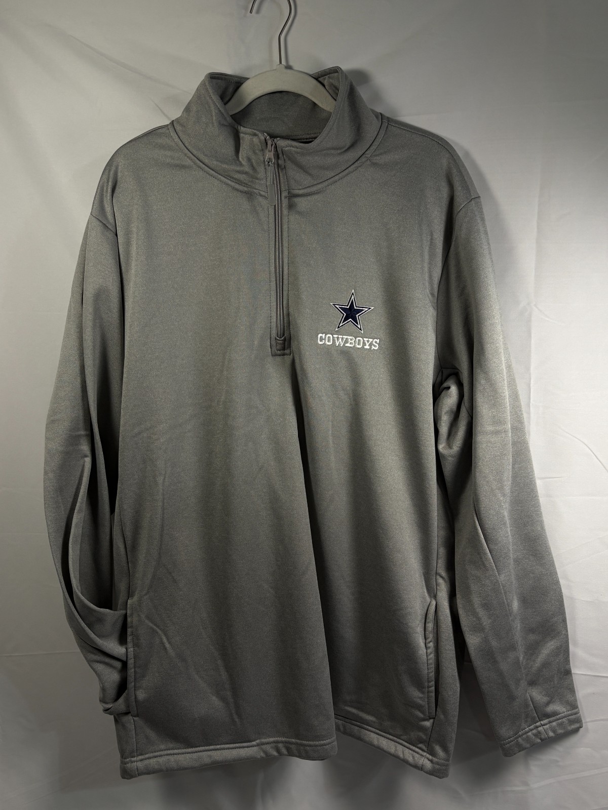 Men\'s Dunbrooke NFL COWBOYS 1/4 Zip Sweatshirt - Size XXLarge Men\'s Dunbrooke NFL COWBOYS 1/4 Zip Sweatshirt - Size XXLarge