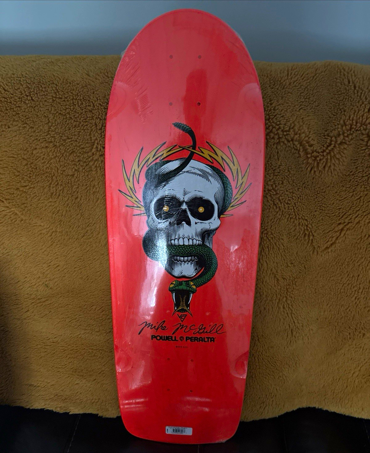 Powell Peralta Mike McGill Skull Snake Skull Theme Skateboard Deck