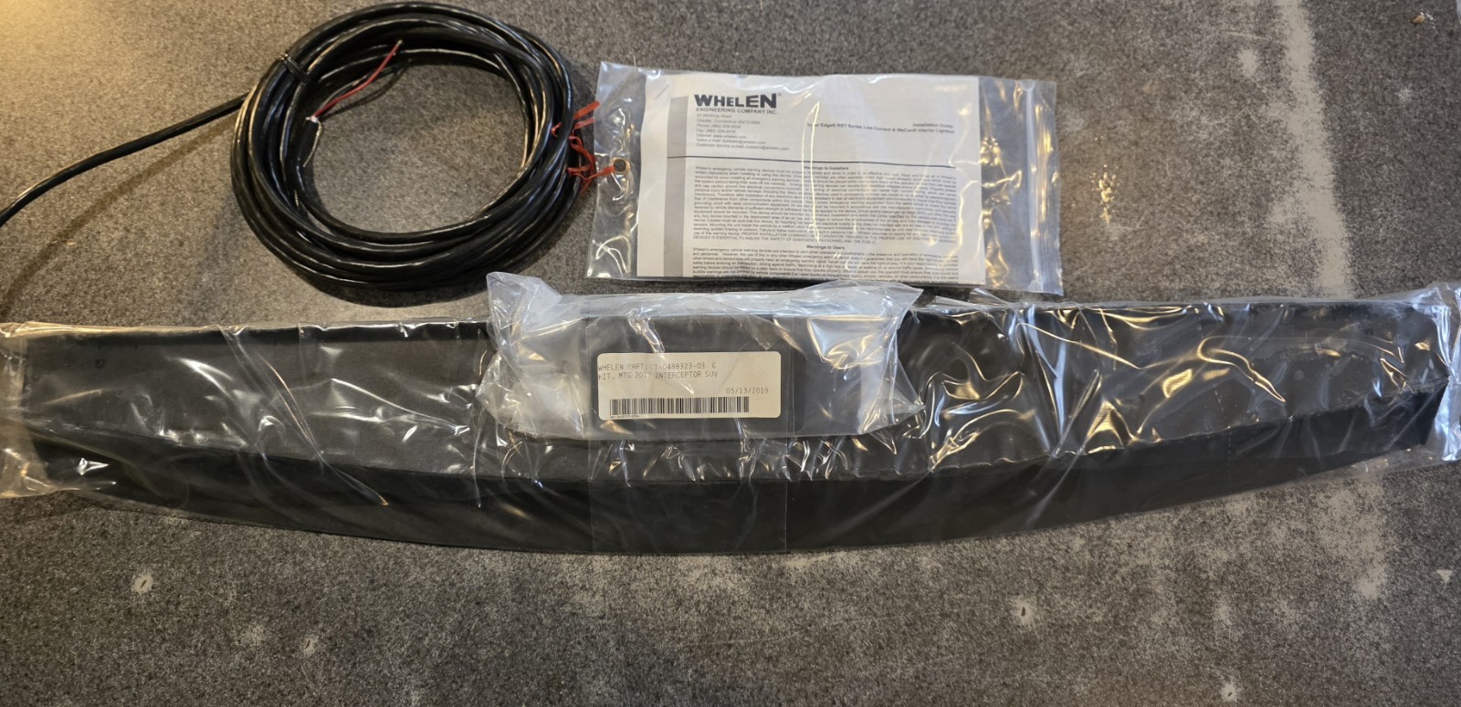 Whelen RST InnerEdge NEW Amber 2013-2019 Ford Explorer Police Interceptor WeCan