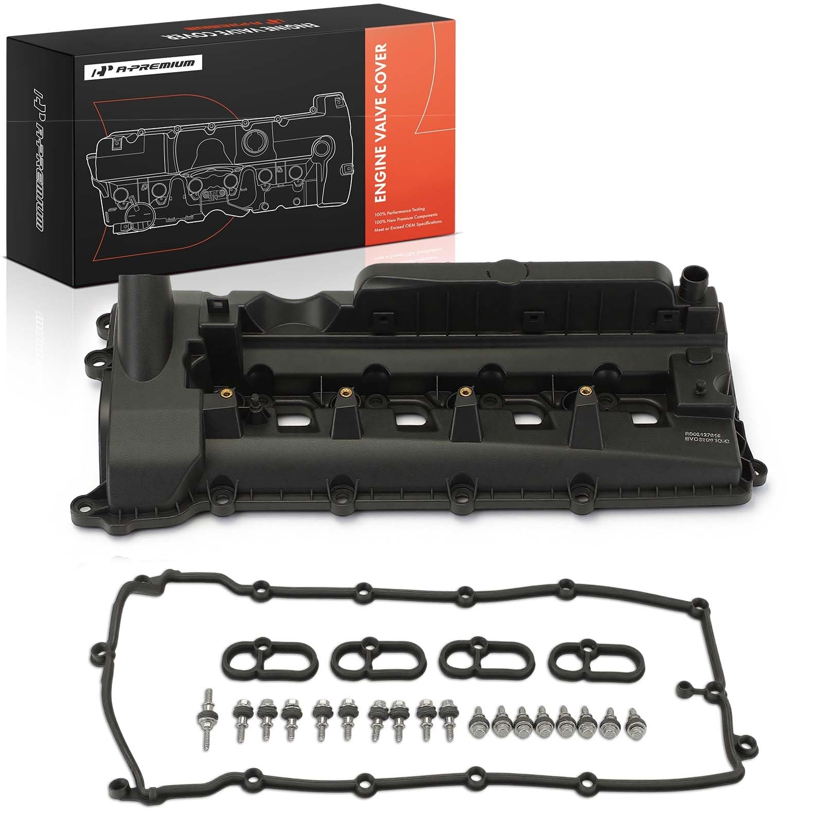 Left Side Engine Valve Cover, with Gasket & Bolts