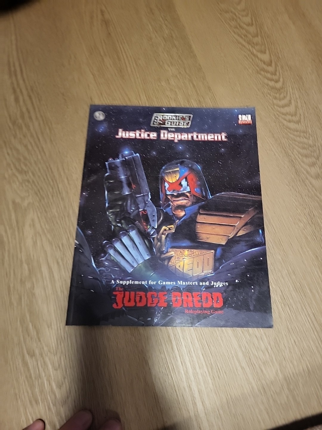 Judge Dredd RPG: the Rookie\'s Guide to the Justice Department Supplement MGP7002