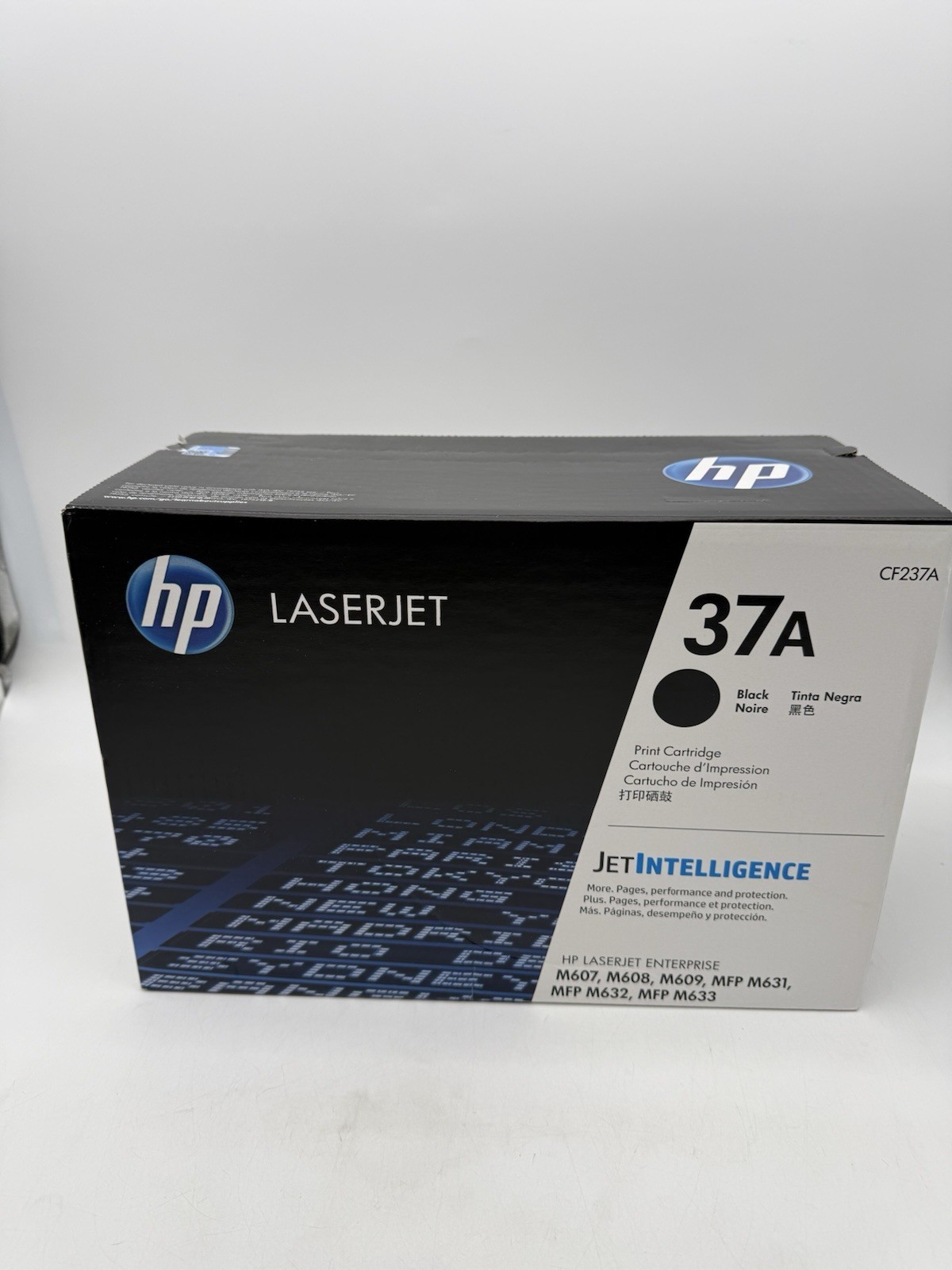 Genuine HP 37A Black Toner Cartridge OEM New Factory Sealed See Detail for Model