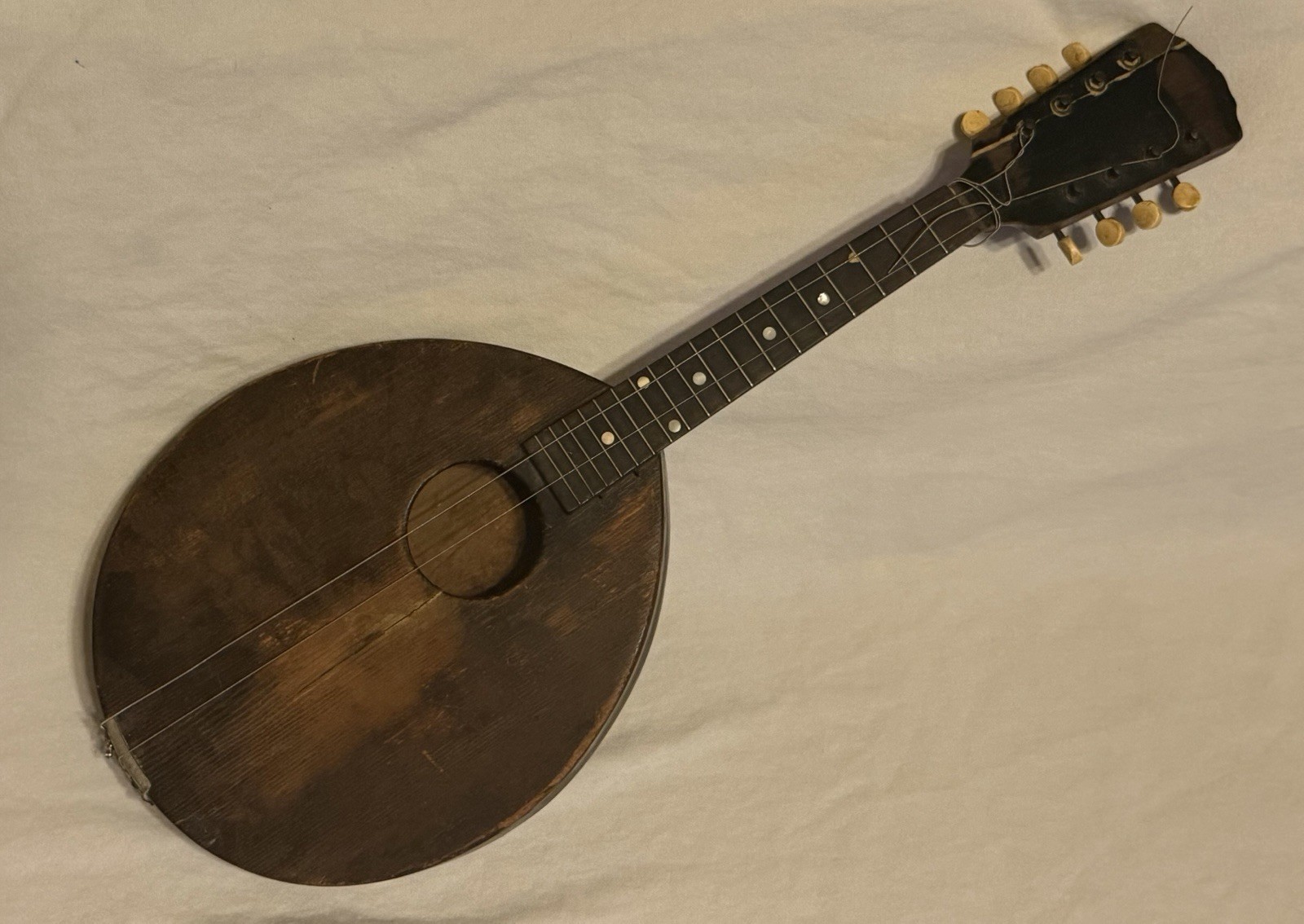 Antique Mandolin Possible Gibson Army Navy READ Antique Mandolin Possible Gibson Army Navy READ