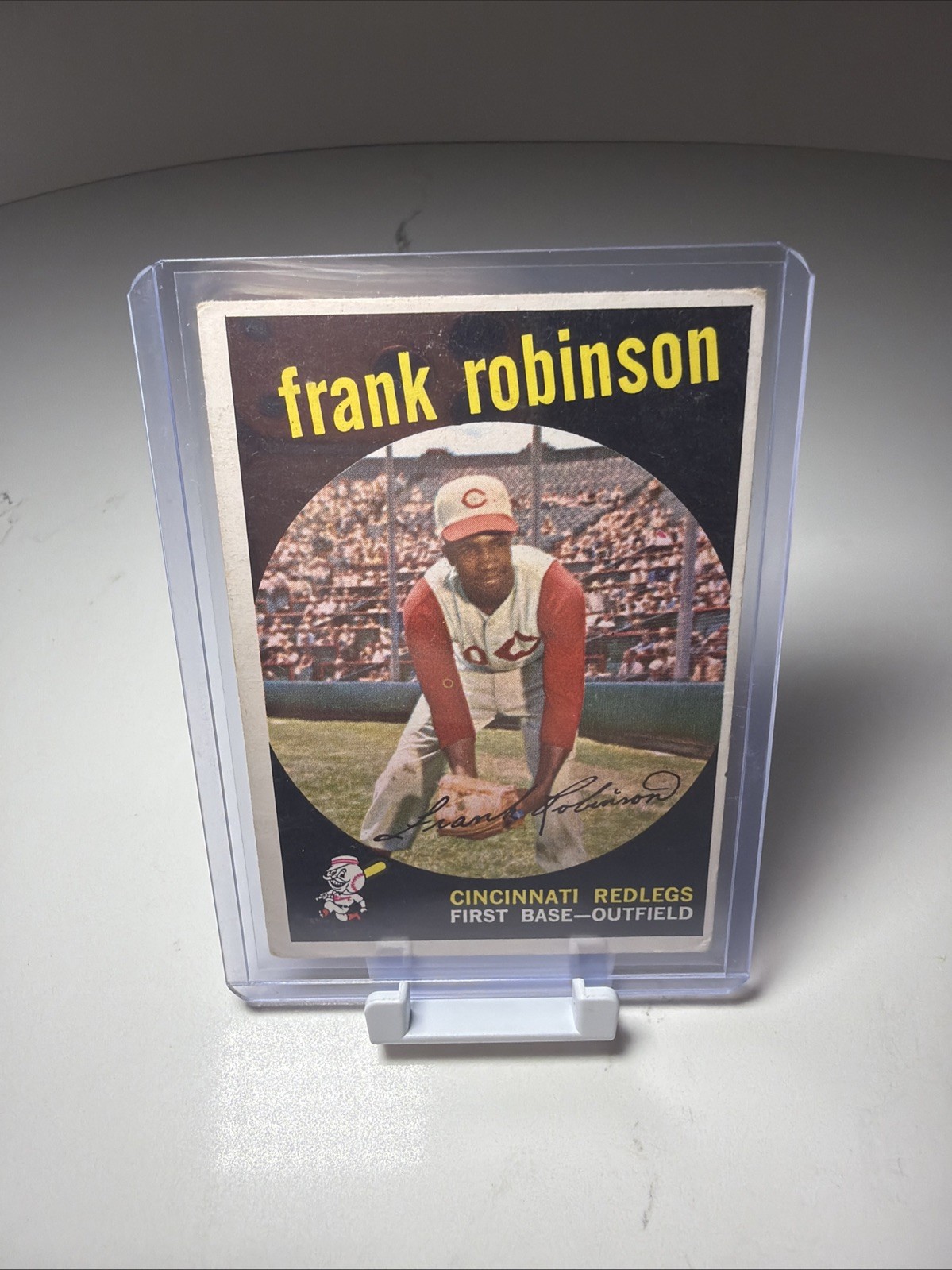 1959 Topps - Frank Robinson #435 - Cincinnati Redlegs HOF 1959 Topps - Frank Robinson #435 - Cincinnati Redlegs HOF