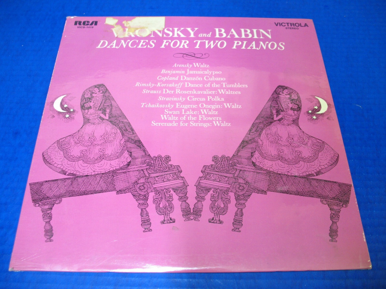 SEALED: Vronsky and Babin - Dances For Two Pianos - 1960 Classical LP RCA VINYL