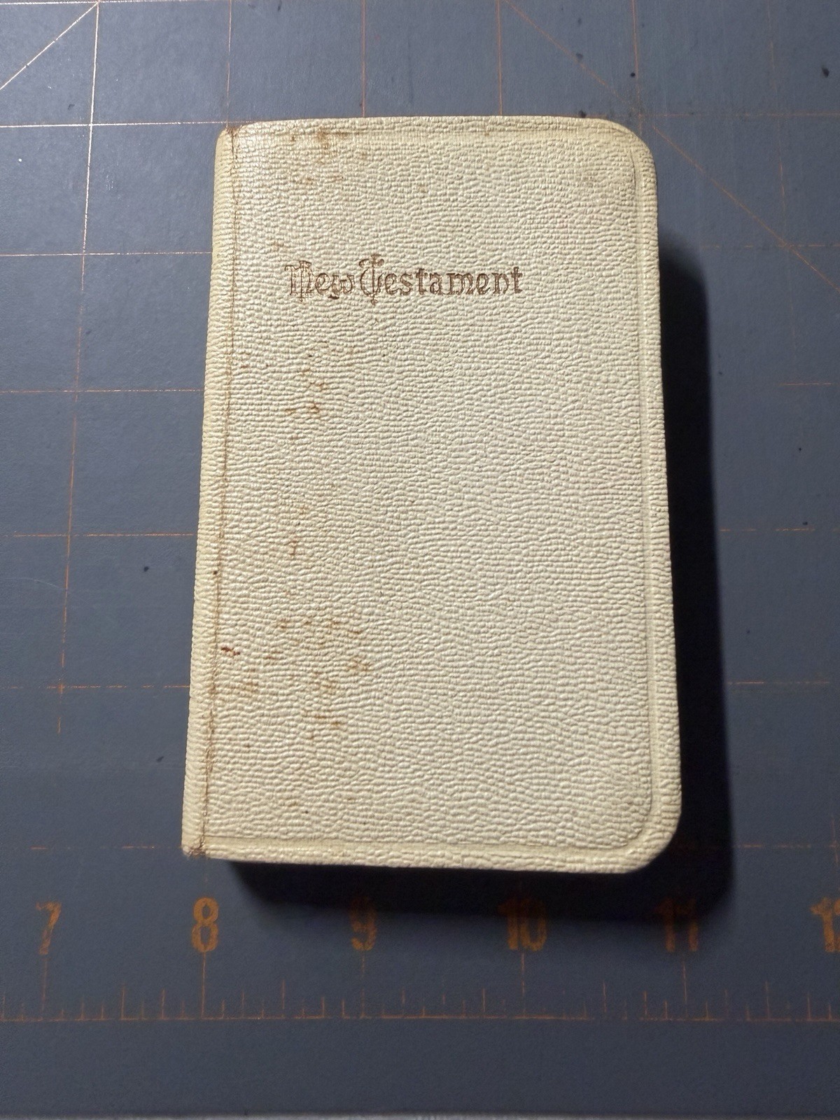 Vintage 1941 New Testament National Bible Press Vest Pocket Bold Face KJV