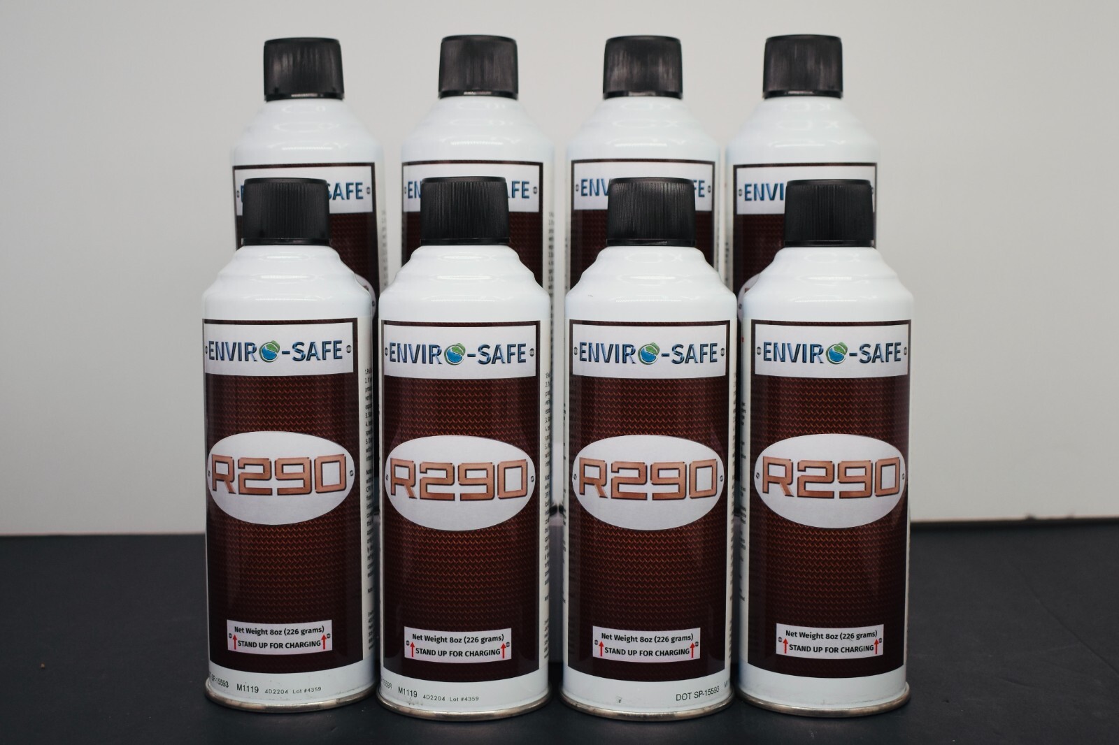 R290 UPRIGHT CHARGE K-28 VALVE 8 CANS R290 UPRIGHT CHARGE K-28 VALVE 8 CANS