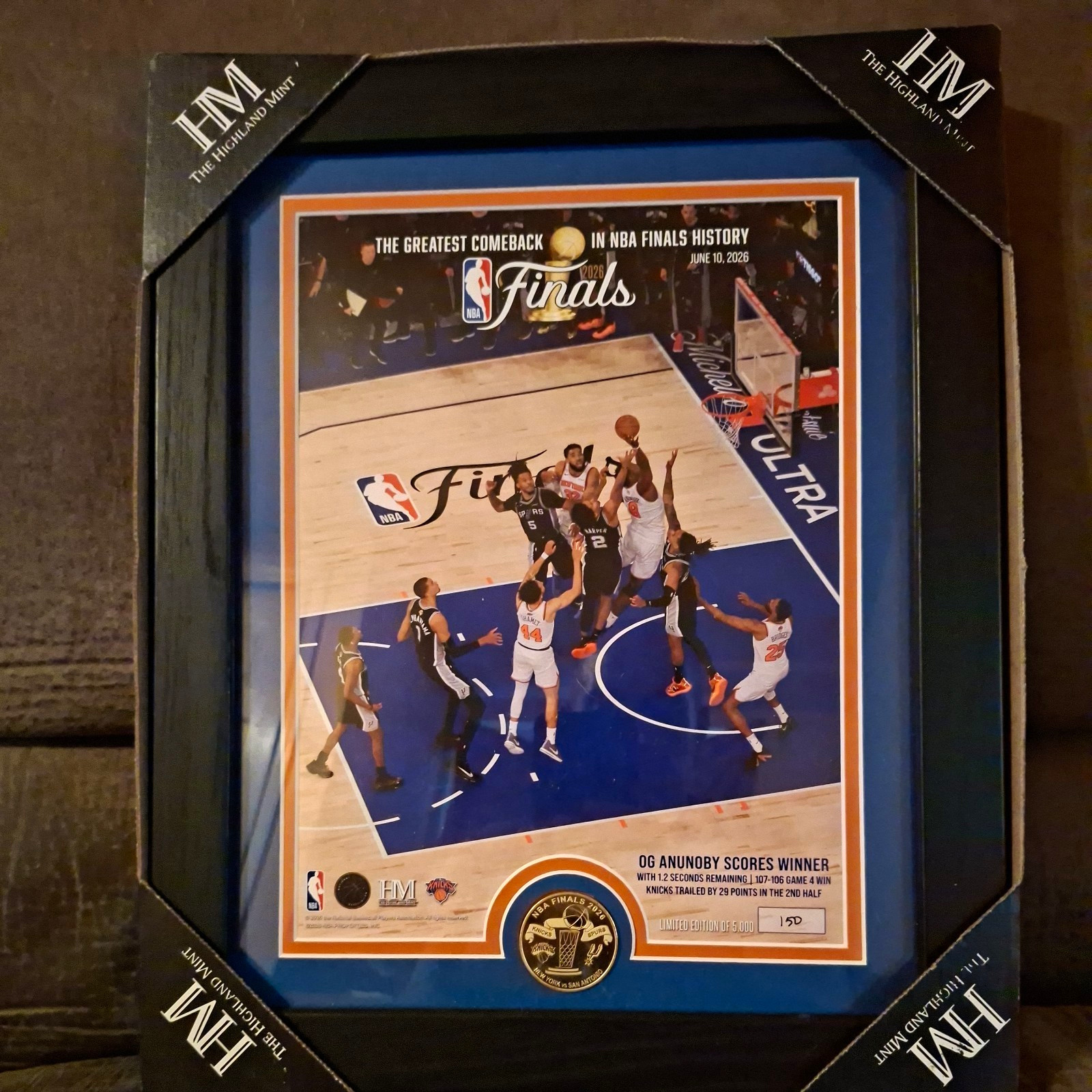 The Highland Mint Og Anunoby photo