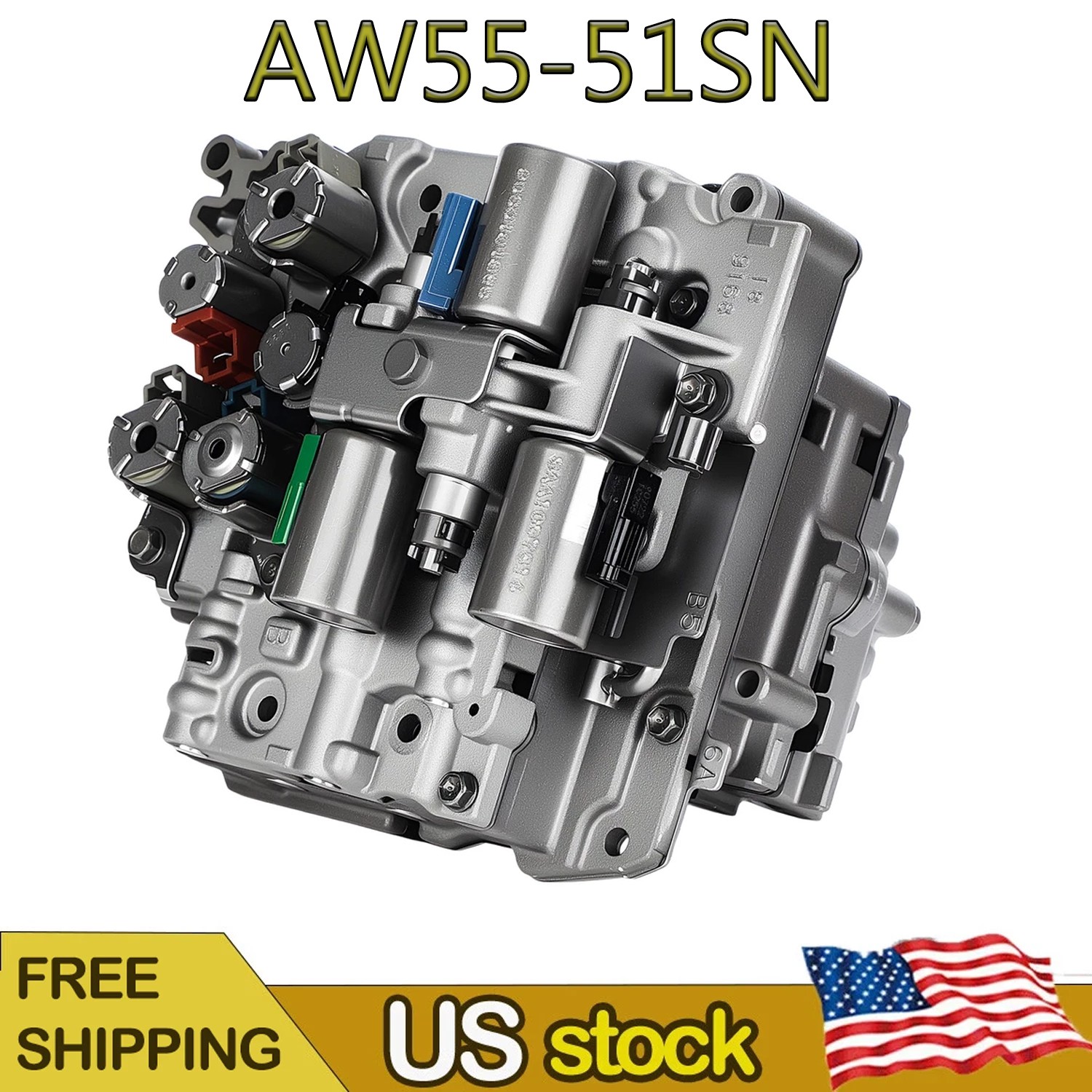 AW55-50SN AW55-51SN Transmission Valve.Body For Volvo S40 S60 V70 XC70 2003-2007