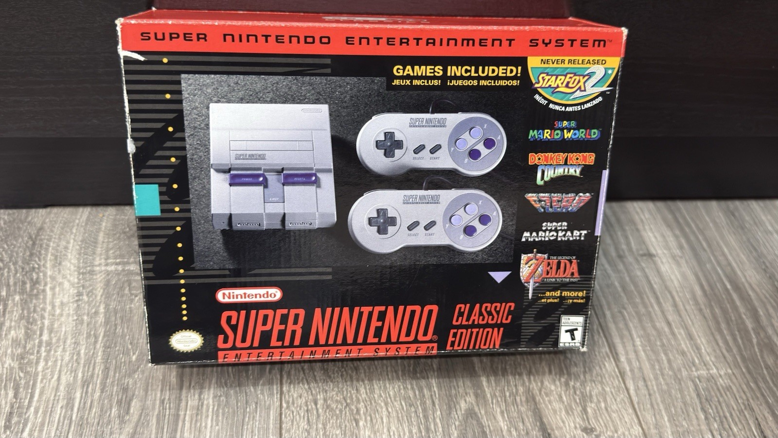 NINTENDO SNES CLASSIC EDITION MINI CONSOLE CLV-201 - TESTED