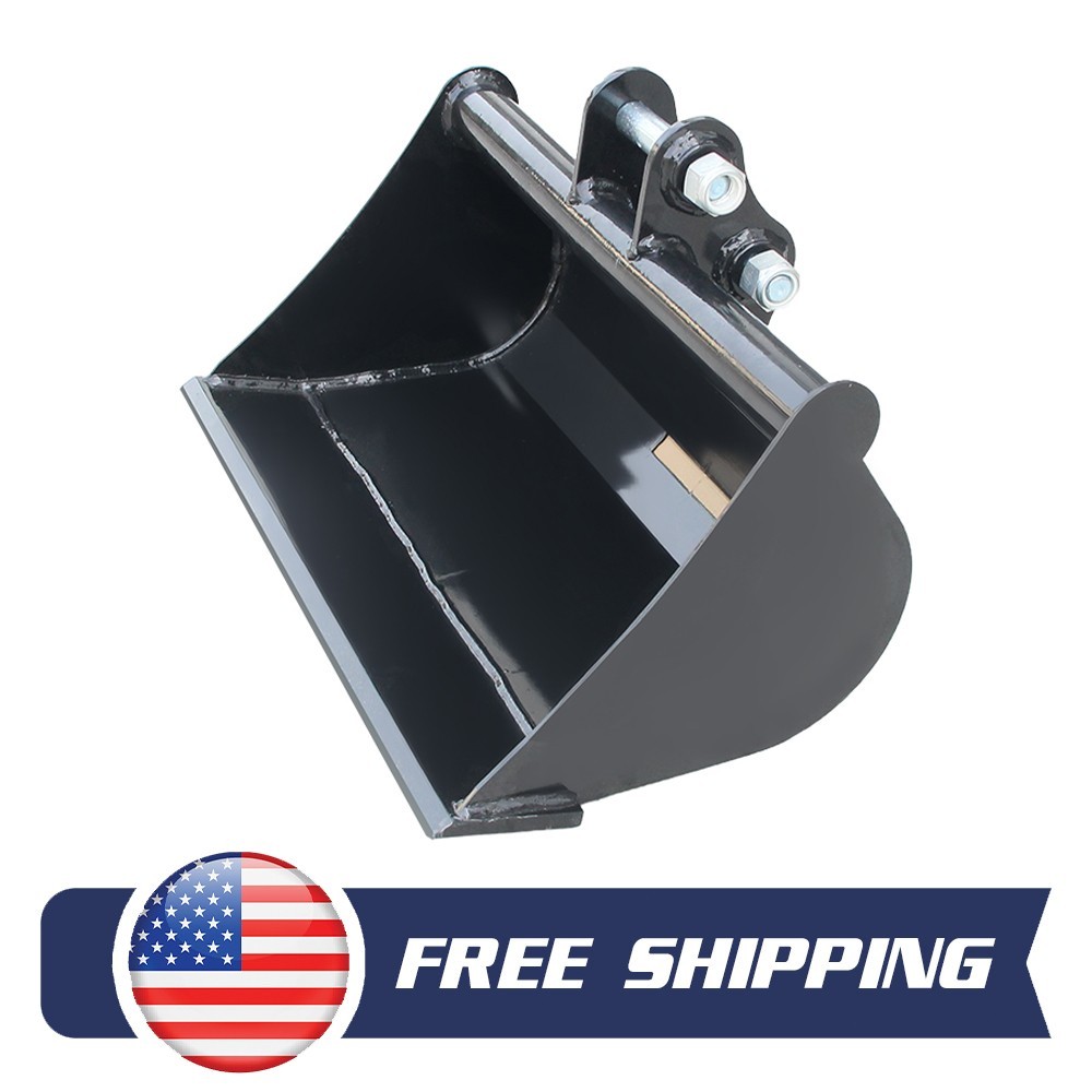 500mm Plain Bucket Attachment For Mini Excavator 0.8ton-1.5ton with Pins