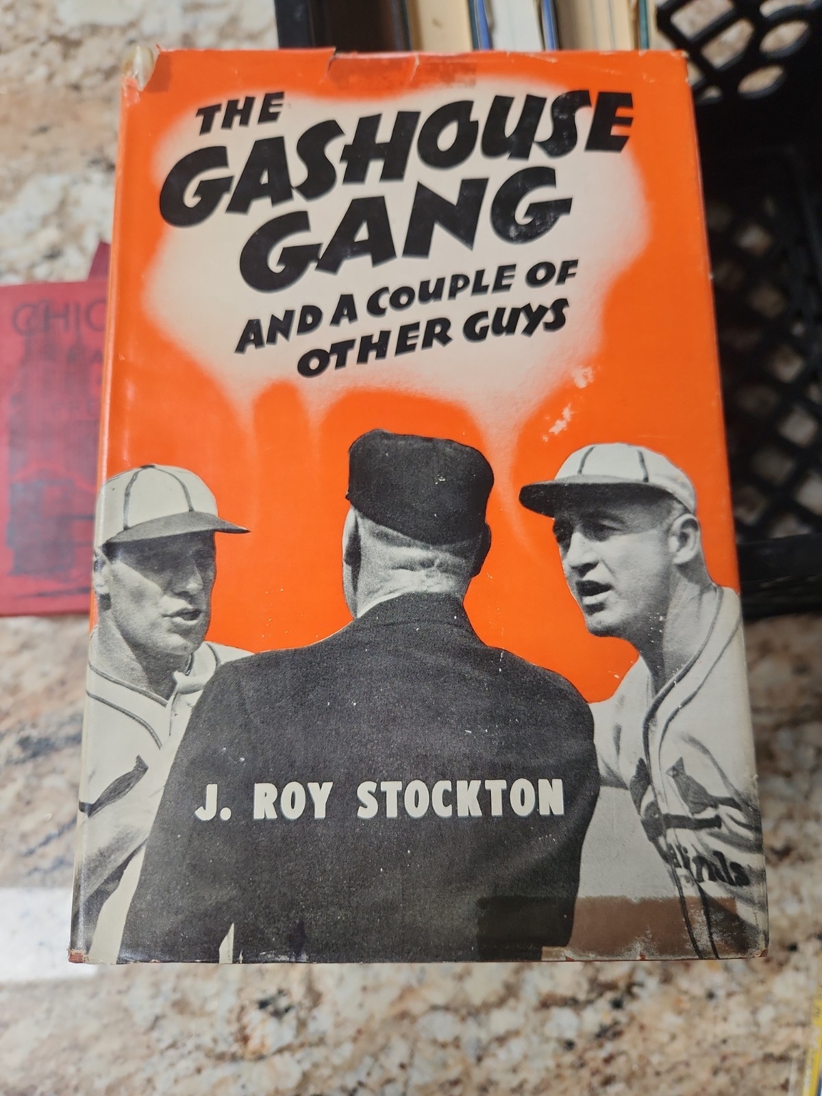 THE GASHOUSE GANG J. Roy Stockton 1945 Baseball St. Louis Cardinals Dust Jacket