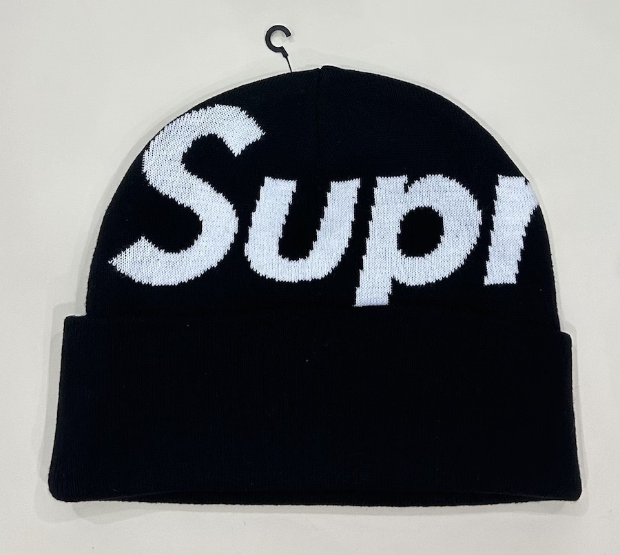NEW IN BAG Supreme Box Big Logo Black Beanie FW24 NEW IN BAG Supreme Box Big Logo Black Beanie FW24