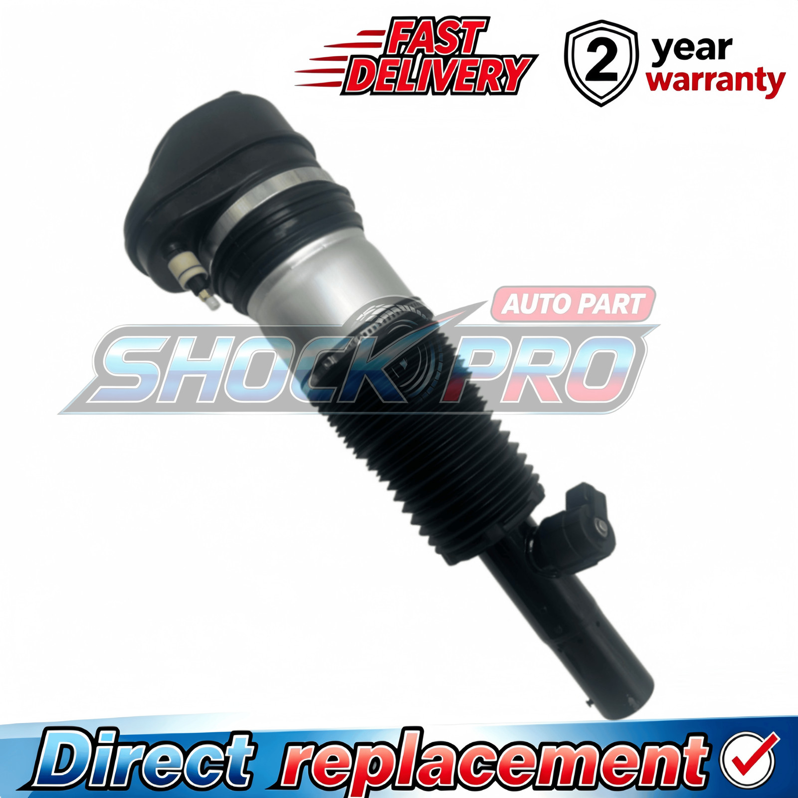 Front Right Air Suspension Strut W/VDC for BMW X7 G07 xDrive 40i 50i 4.4L 19-23