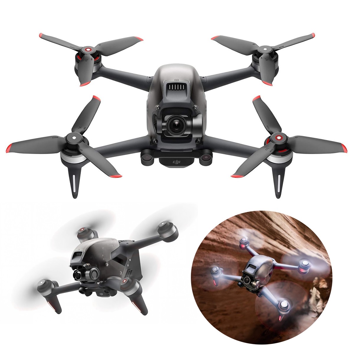 Genuine DJI FPV Drone Only 4K HD Video Aircraft Unbound Ready to Fly Quadcopter