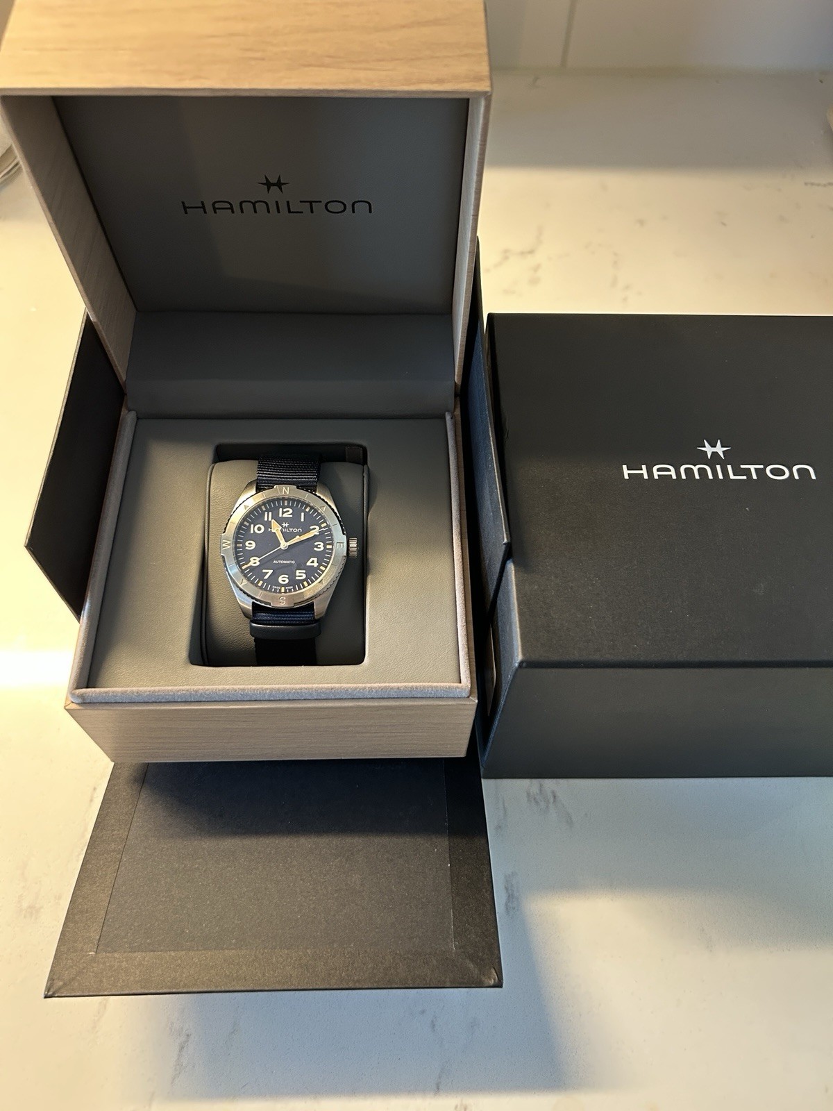 Hamilton Khaki Field Expedition *$1,125 MSRP* Automatic, 41MM, Blue, H70315940
