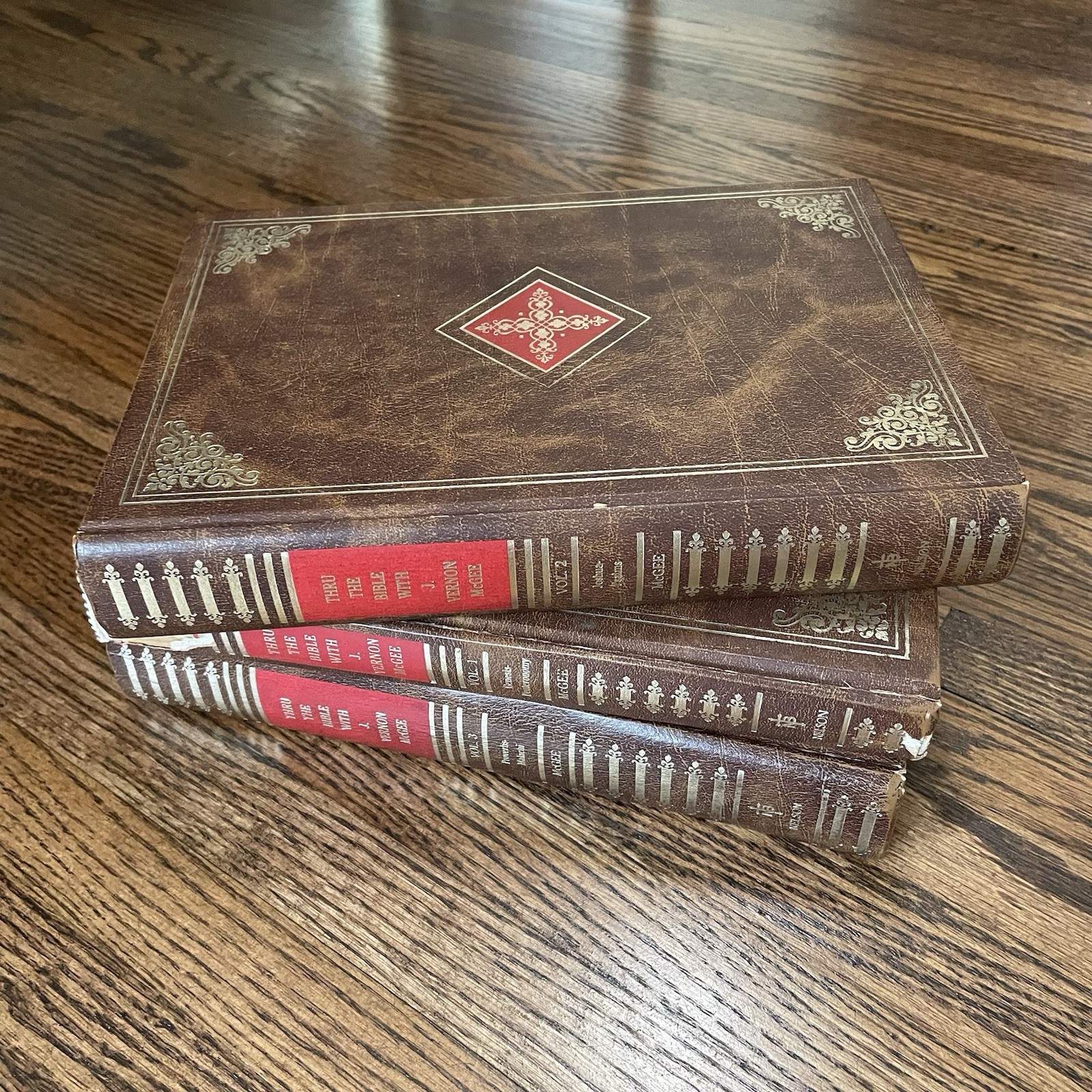 Thru The Bible With J. Vernon McGee Lot Of 3 Volumes I II III 1,2, and 3