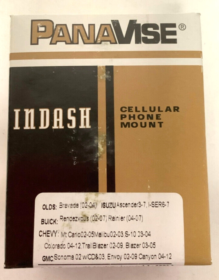 NEW PanaVise InDash Mount for 2002-2012 Chevrolet Mid-Size Trucks 75113-802 NEW PanaVise InDash Mount for 2002-2012 Chevrolet Mid-Size Trucks 75113-802