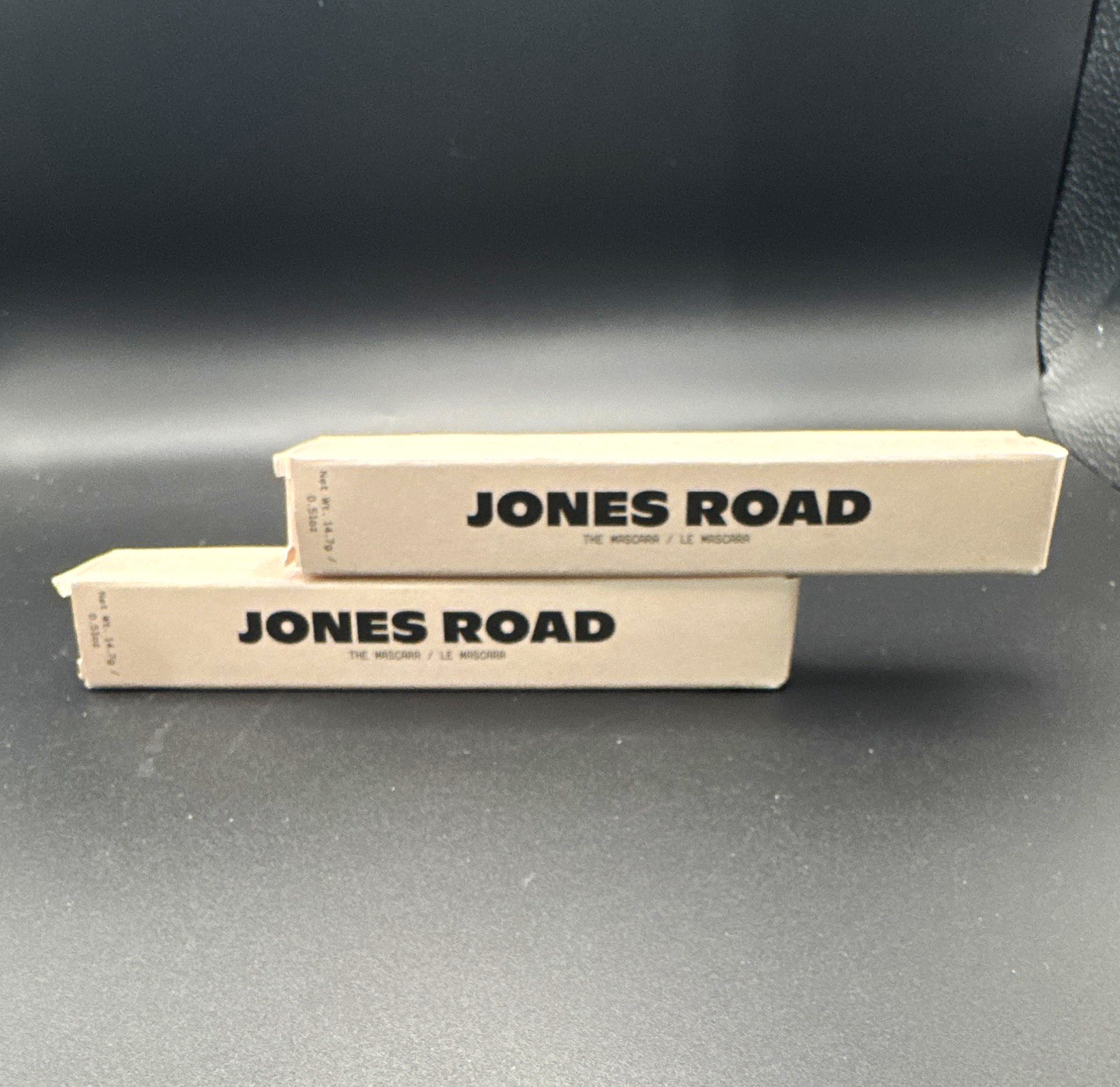 Jones Road Pitch Black (Noir Absolu) Mascara- Shade Black, 2 Boxes