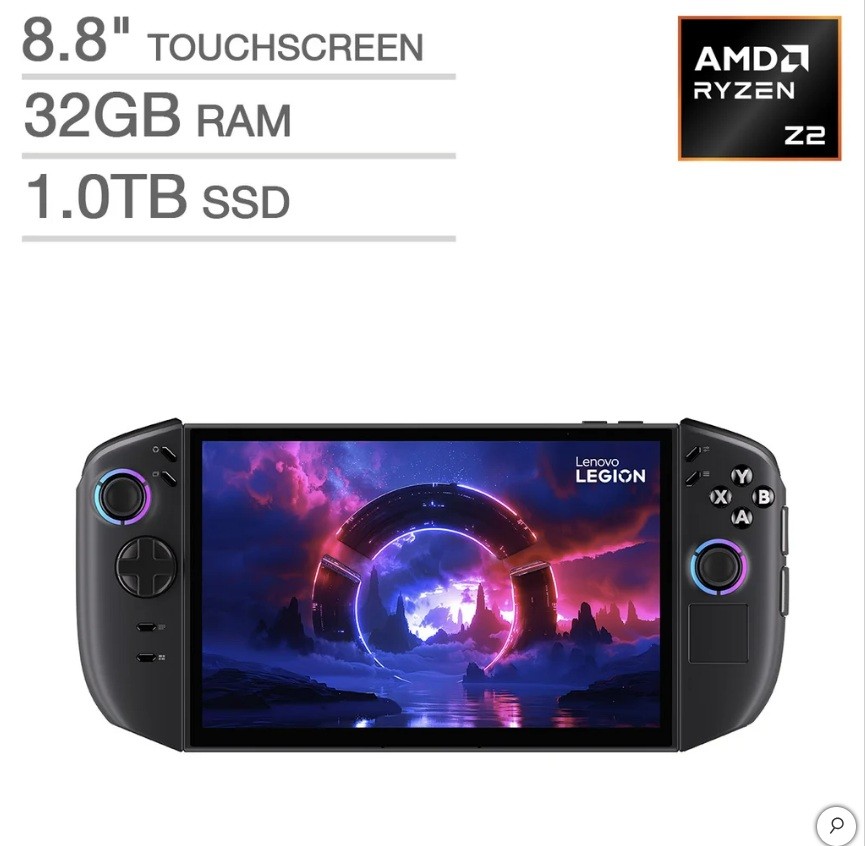 Lenovo Legion Go 2 Handheld Gaming PC AMD Ryzen Z2 32GB 1TB 8.8\