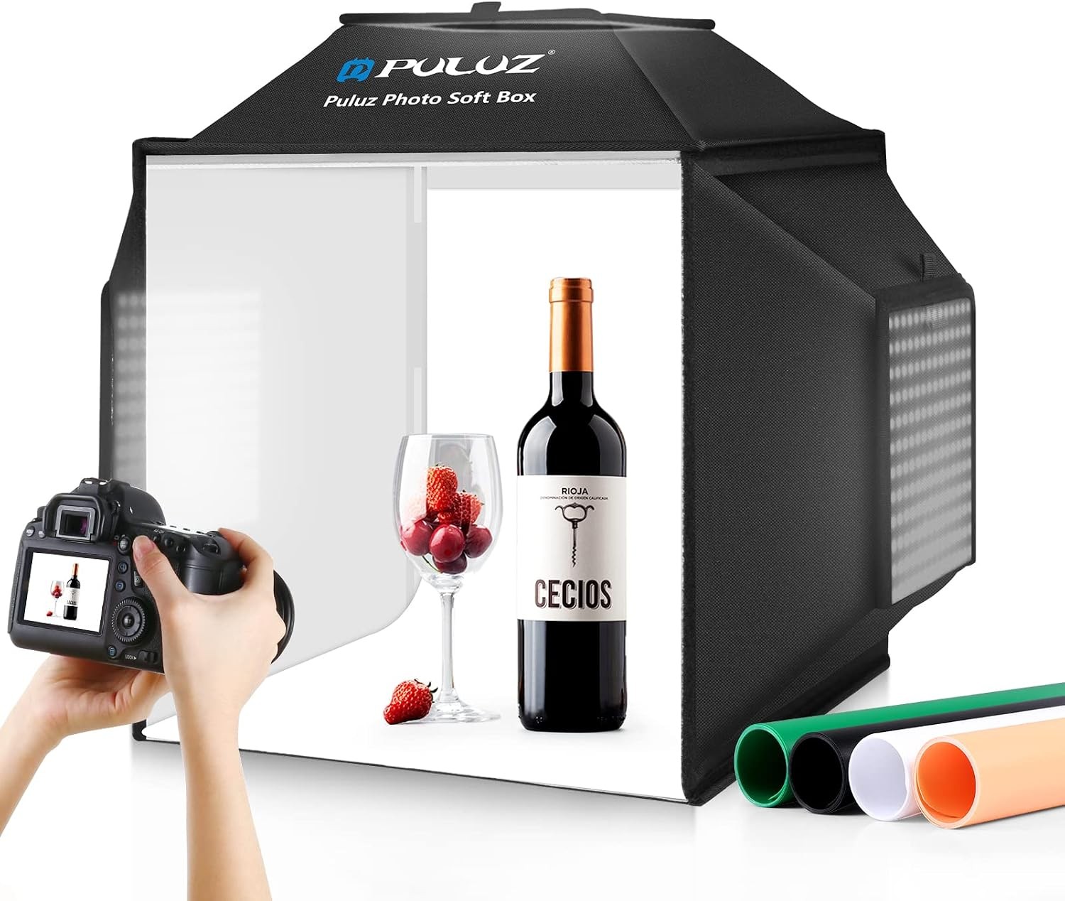 PULUZ Photo Light Box 16x16 inch Photo Studio Tent Soft Box PULUZ Photo Light Box 16x16 inch Photo Studio Tent Soft Box