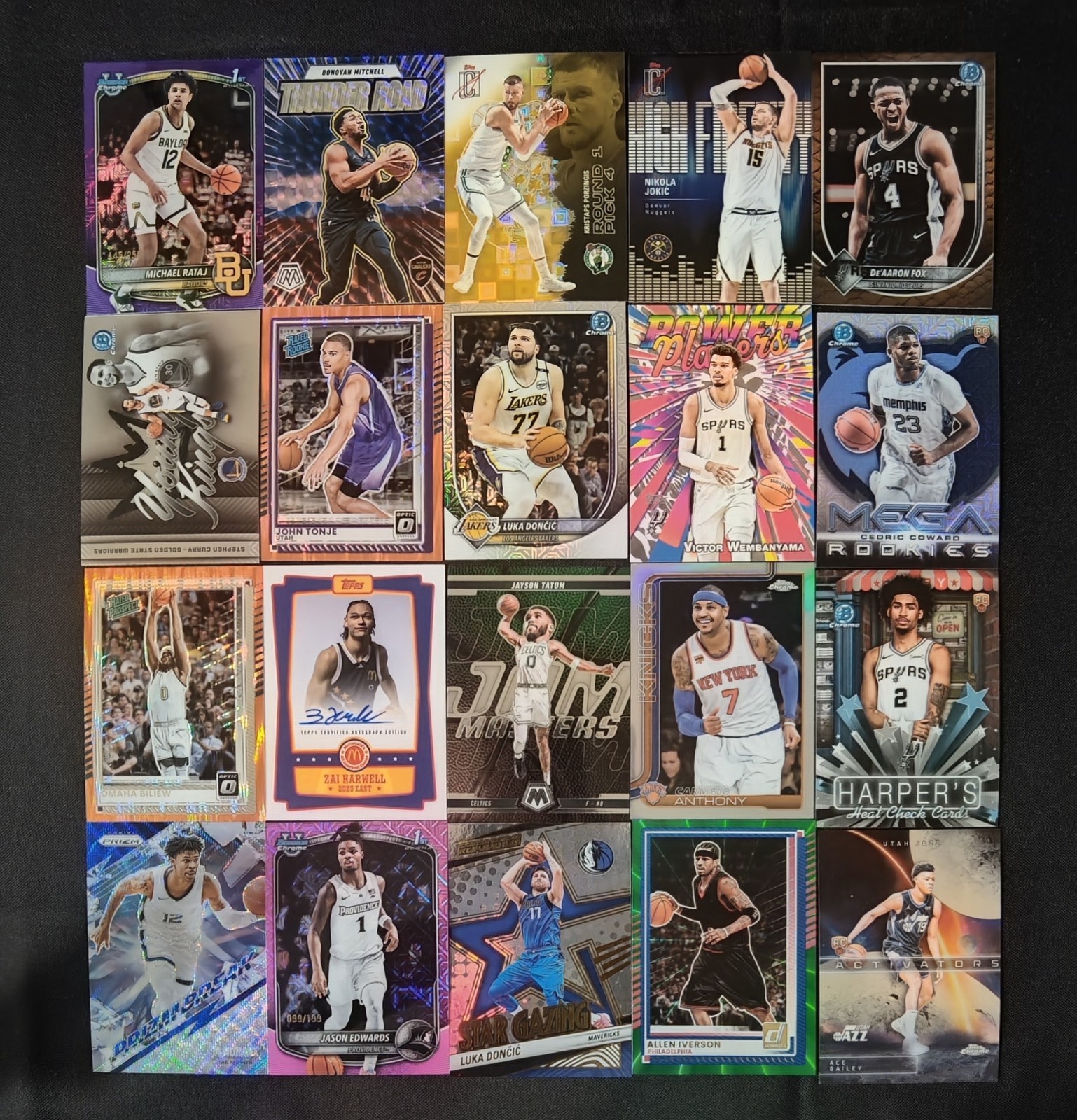 2025/26 Assorted Parallels Cards NBA 50 Card Lot *PLEASE READ DESCRIPTION* 2025/26 Assorted Parallels Cards NBA 50 Card Lot *PLEASE READ DESCRIPTION*