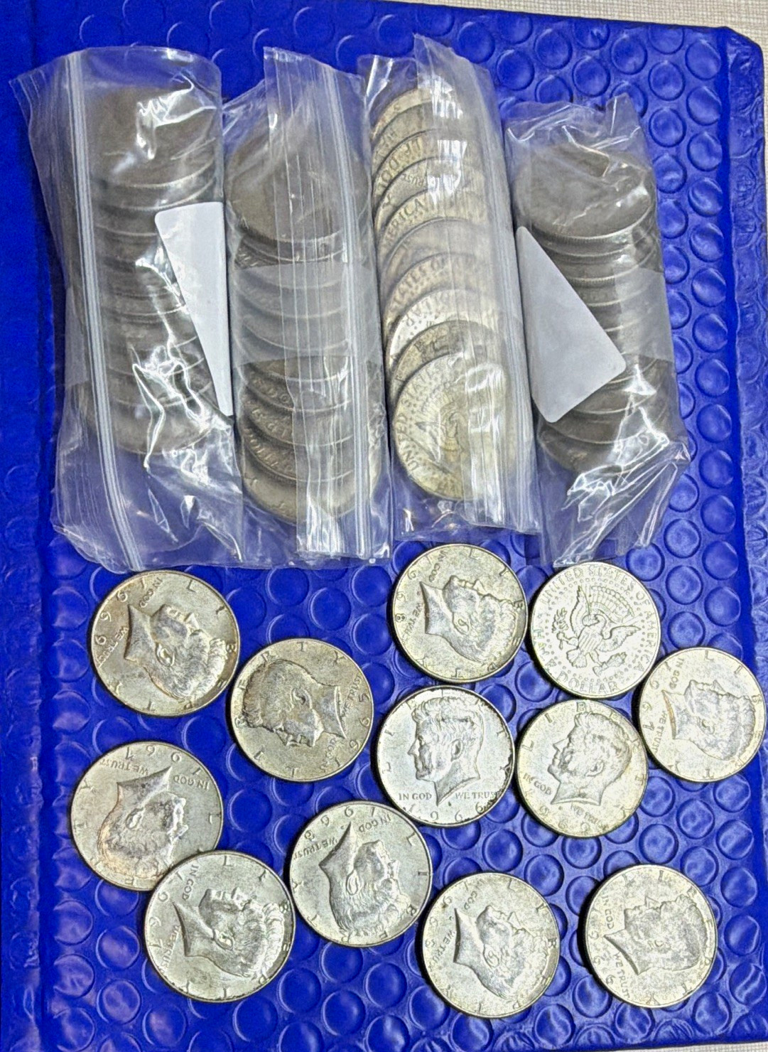 40% Silver Kennedy Half Dollar 50C Business Strike